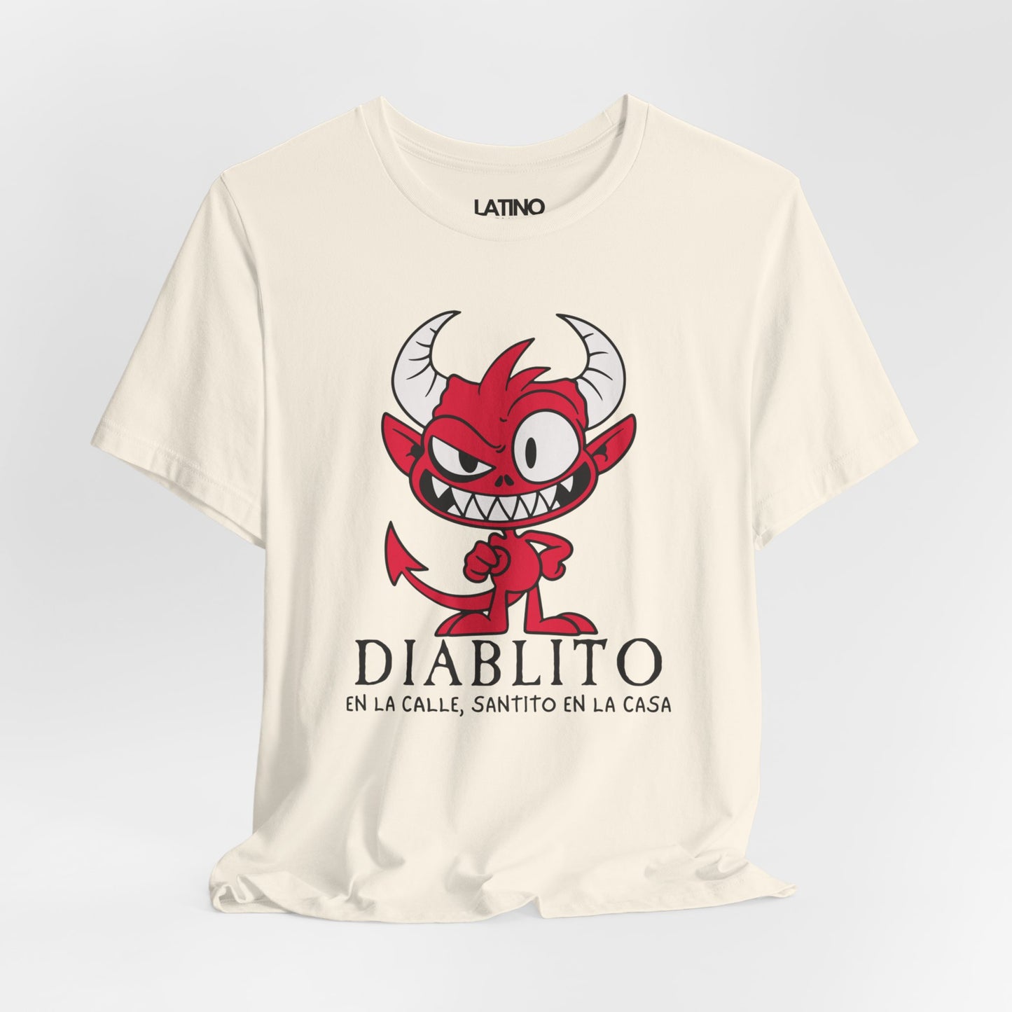 Diablito en la Calle, Santito en la Casa T-Shirt