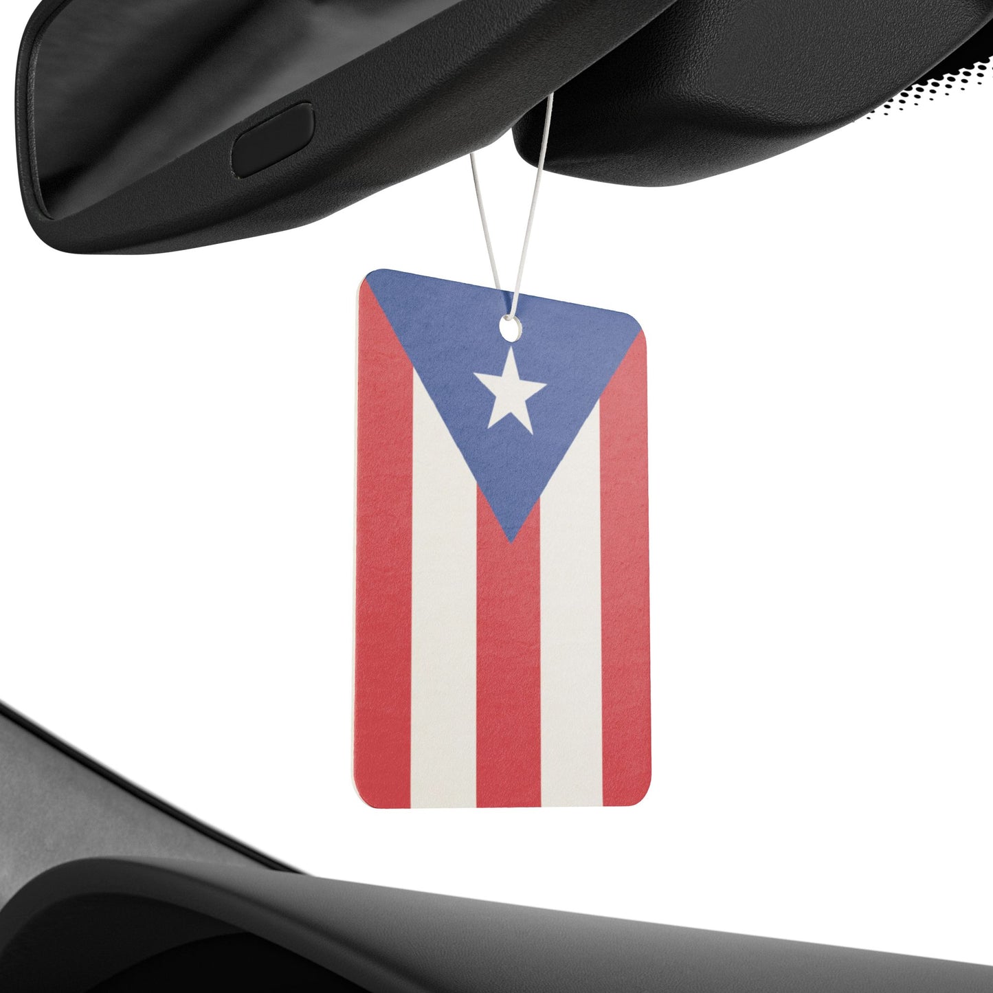 "Puerto Rico" Flag Car Air Freshener