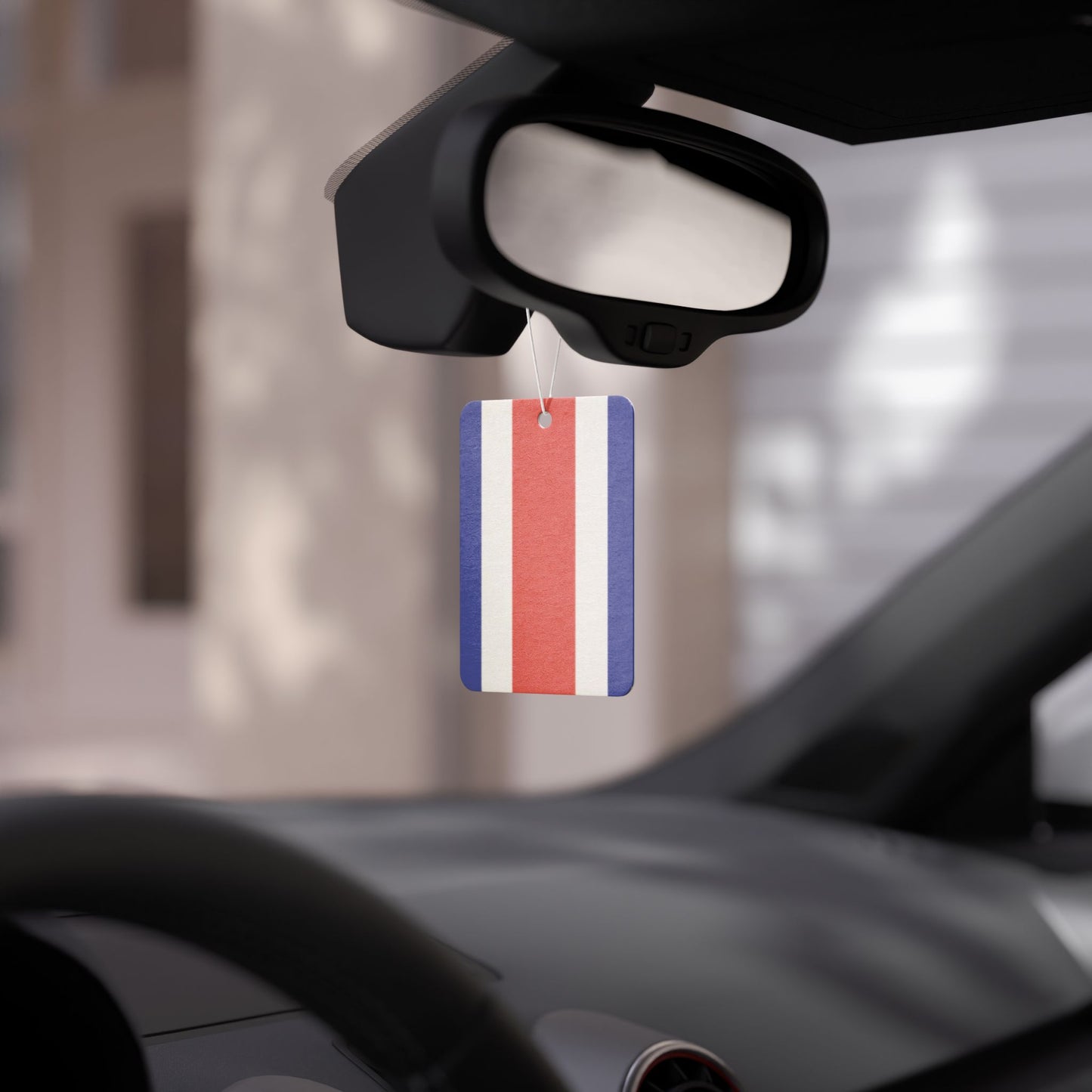 "Costa Rica Flag" Car Air Freshener
