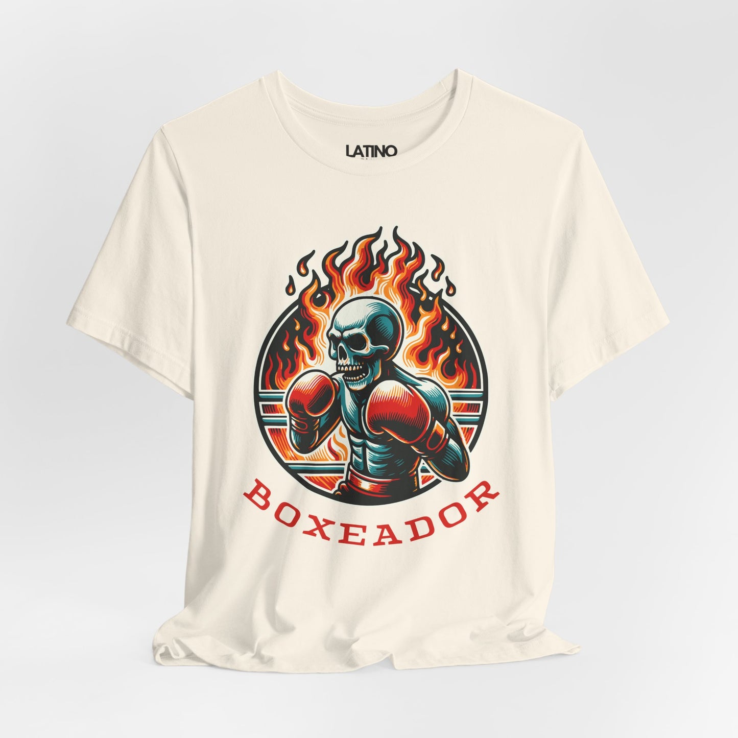 "Boxeador" Skull Fire T-Shirt