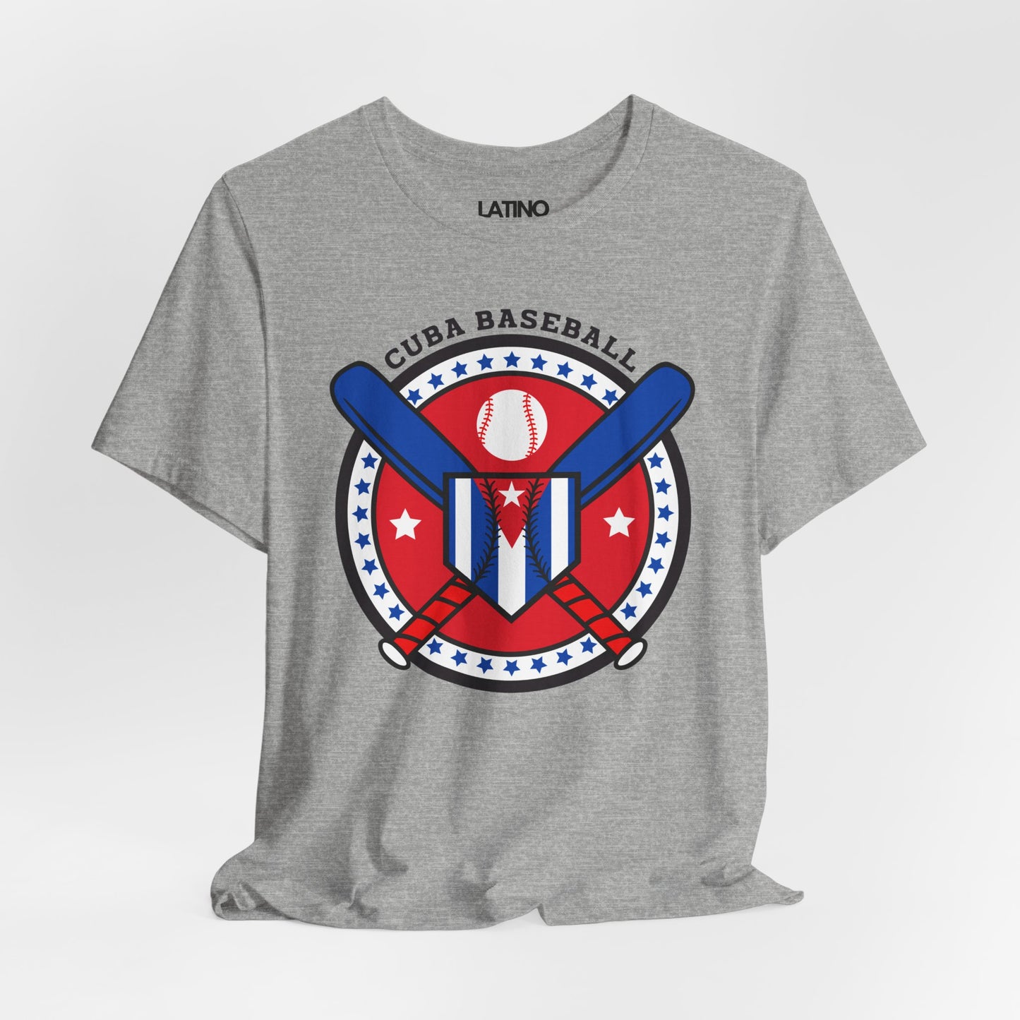"Cuba Baseball Flag" T-Shirt