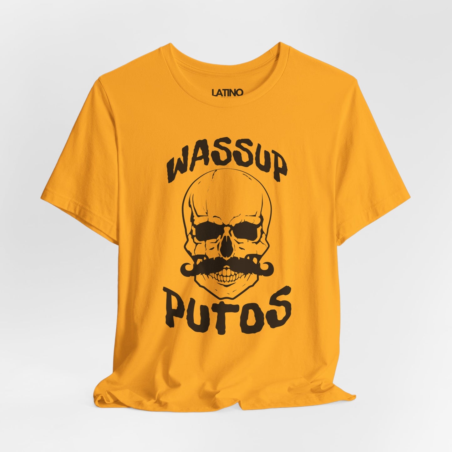"Wassup Putos Skull" Latino T-Shirt