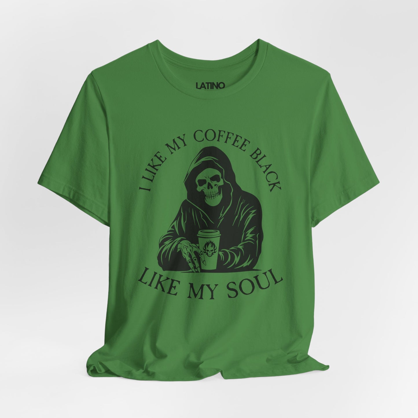 I Like My Coffee Black Like My Soul T-Shirt