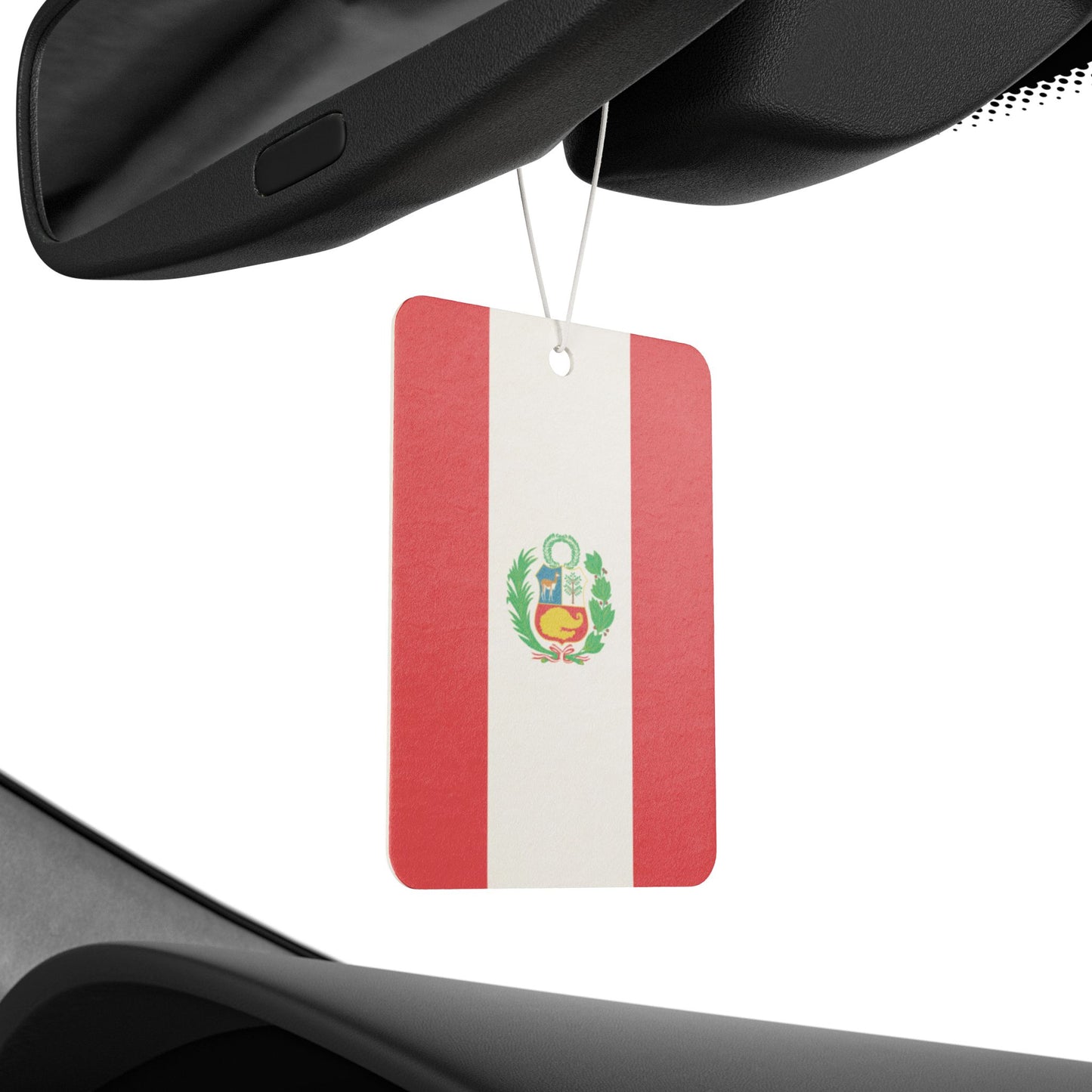 "Peru Flag" Car Air Freshener