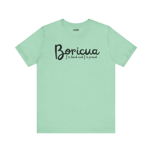 "Boricua Loud & Proud" Heather T-Shirt