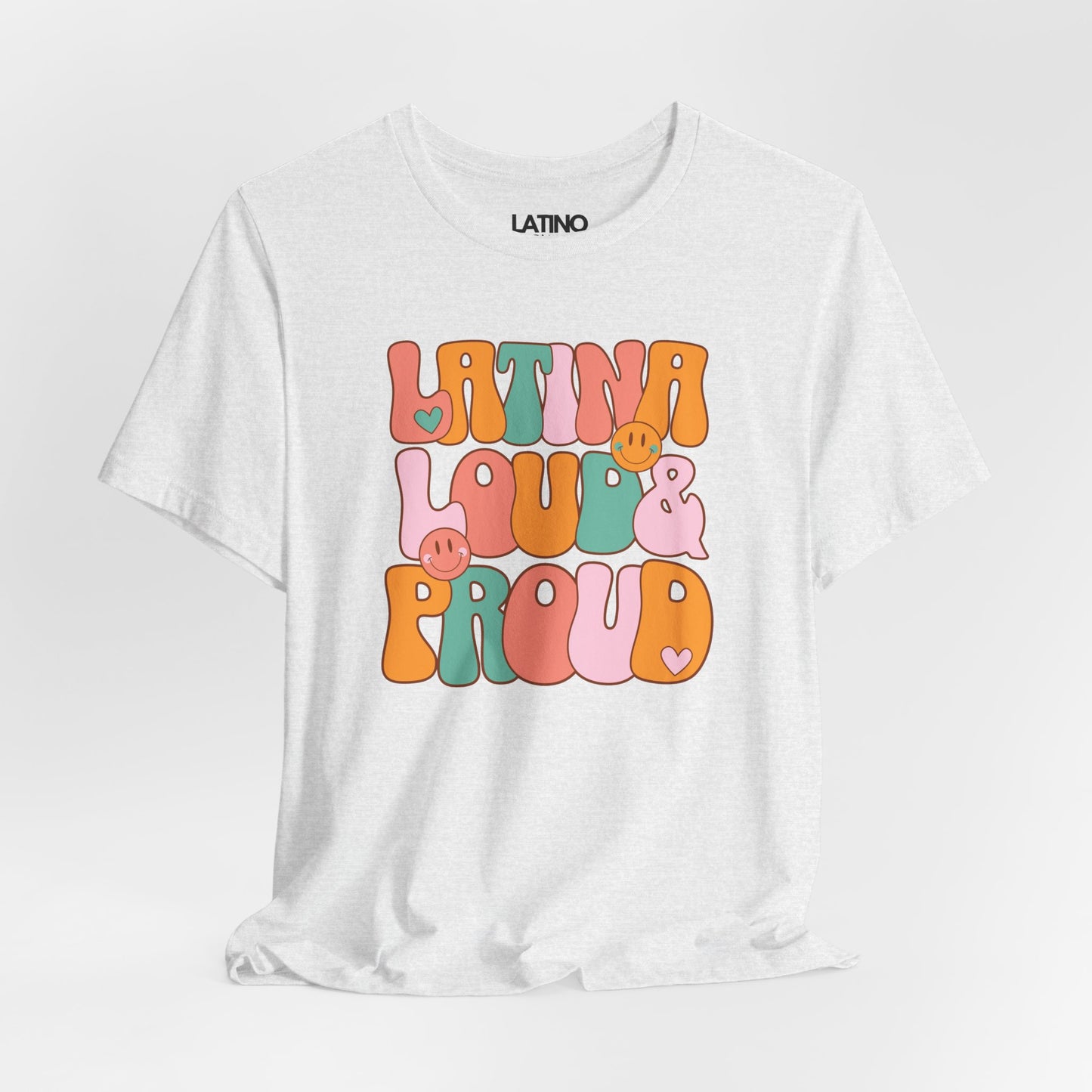 "Latina Loud & Proud Retro Bubble" T-Shirt