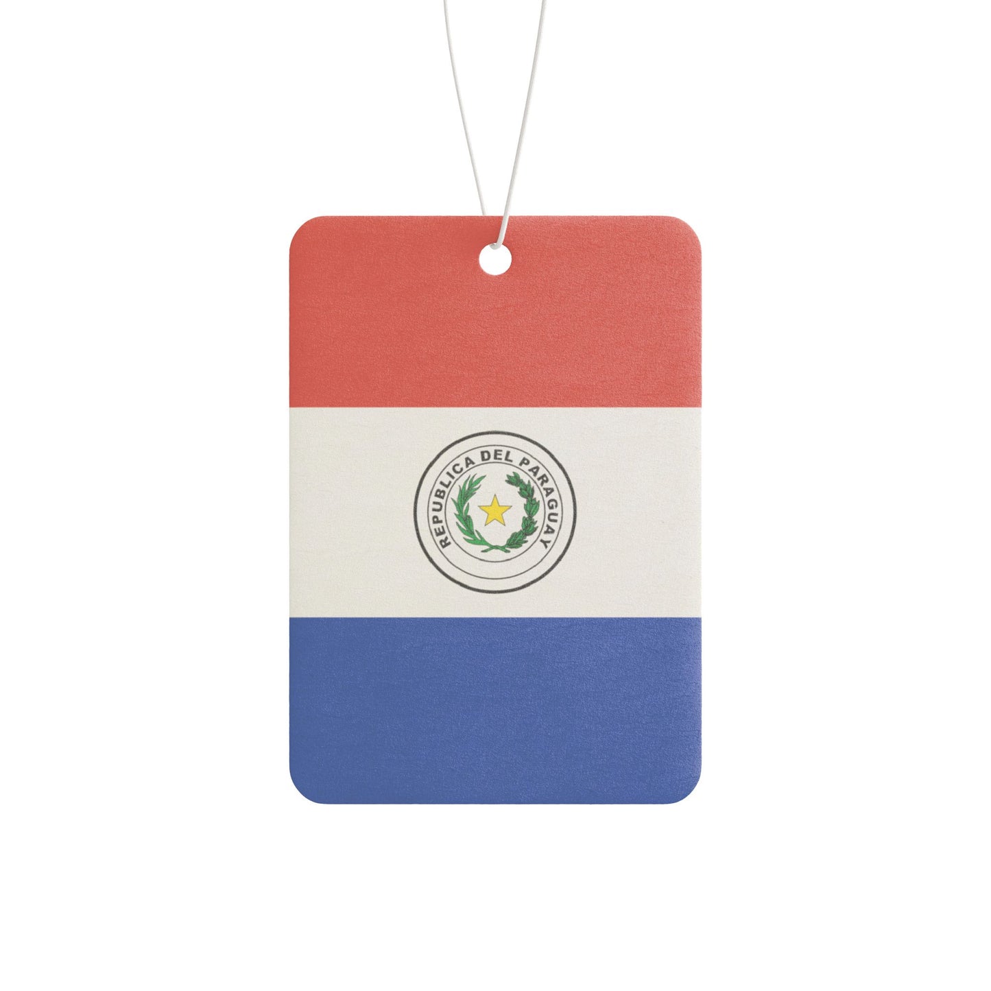 "Paraguay Flag" Car Air Freshener