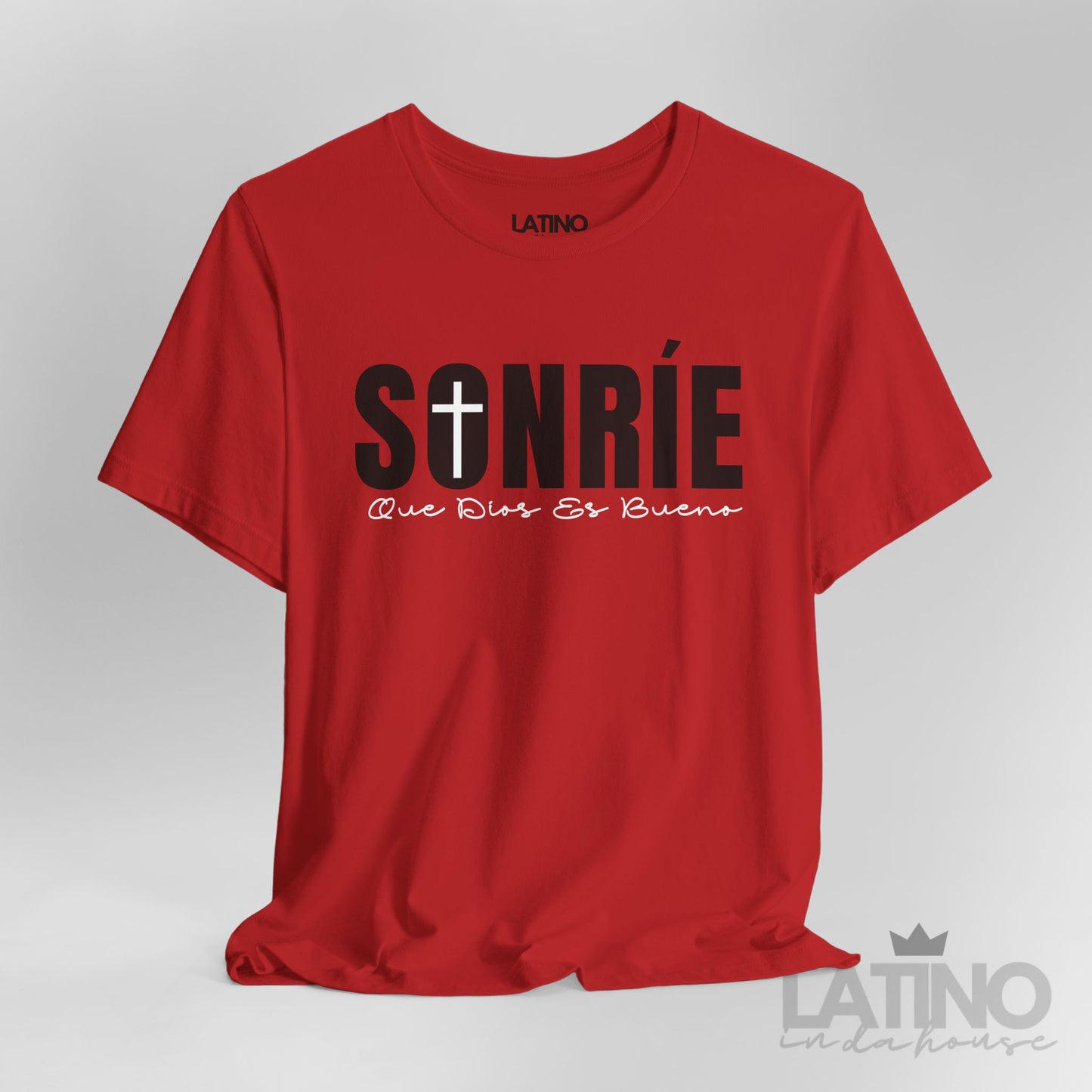 “Sonríe Que Dios Es Bueno” Faith T-Shirt