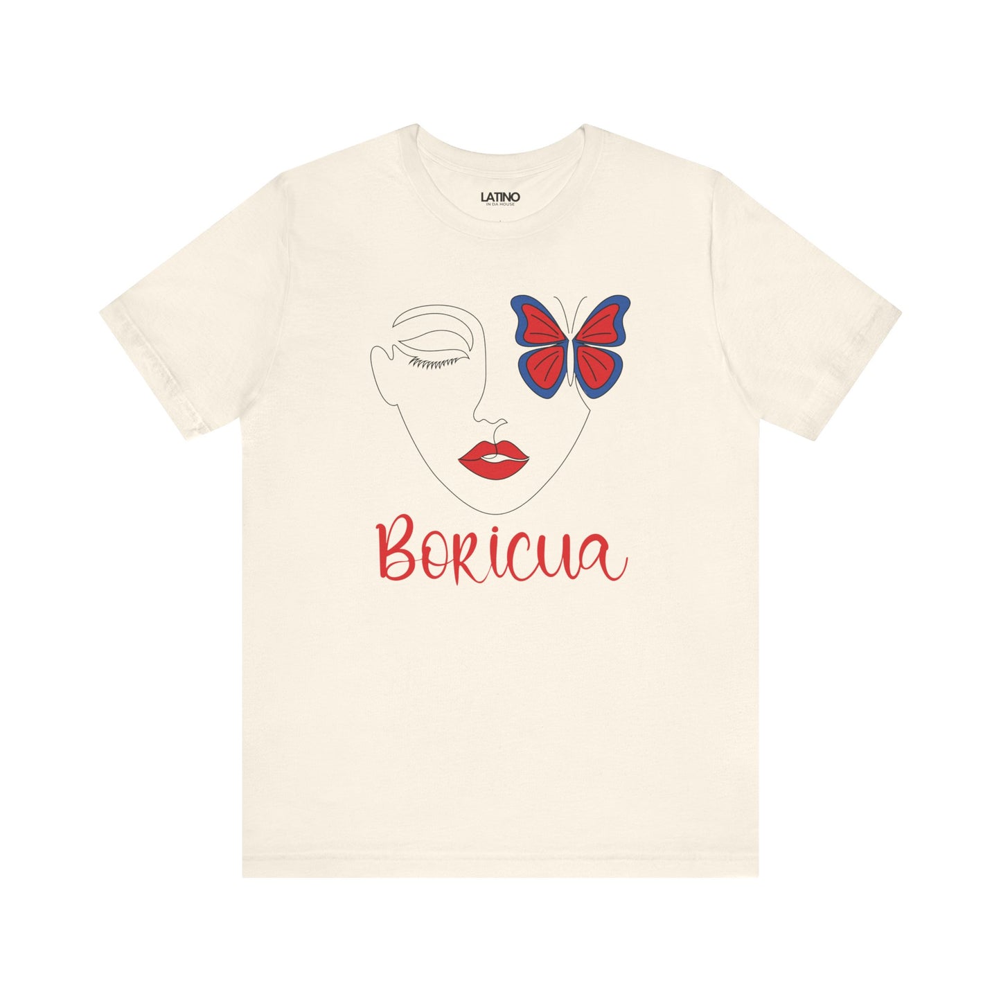 "Butterfly Boricua Face" T-Shirt