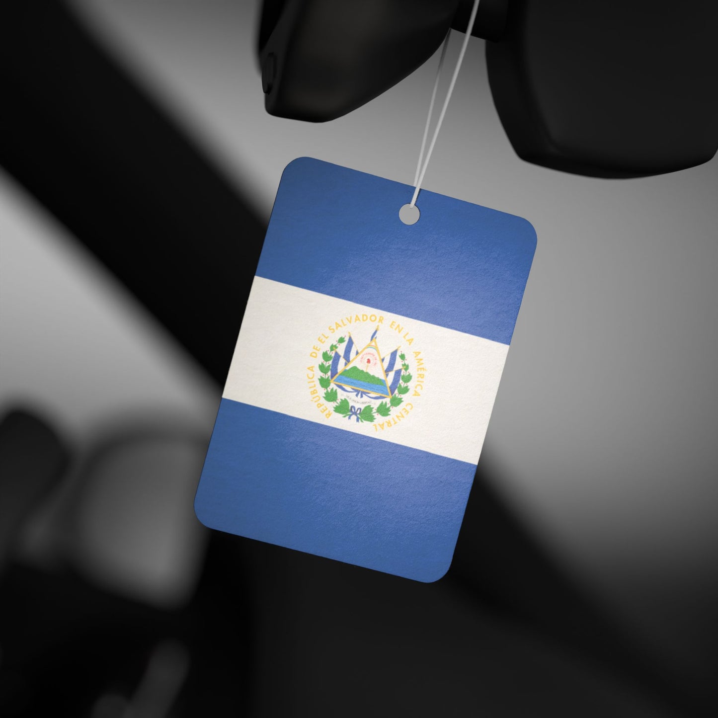 "El Salvador Flag" Car Air Freshener