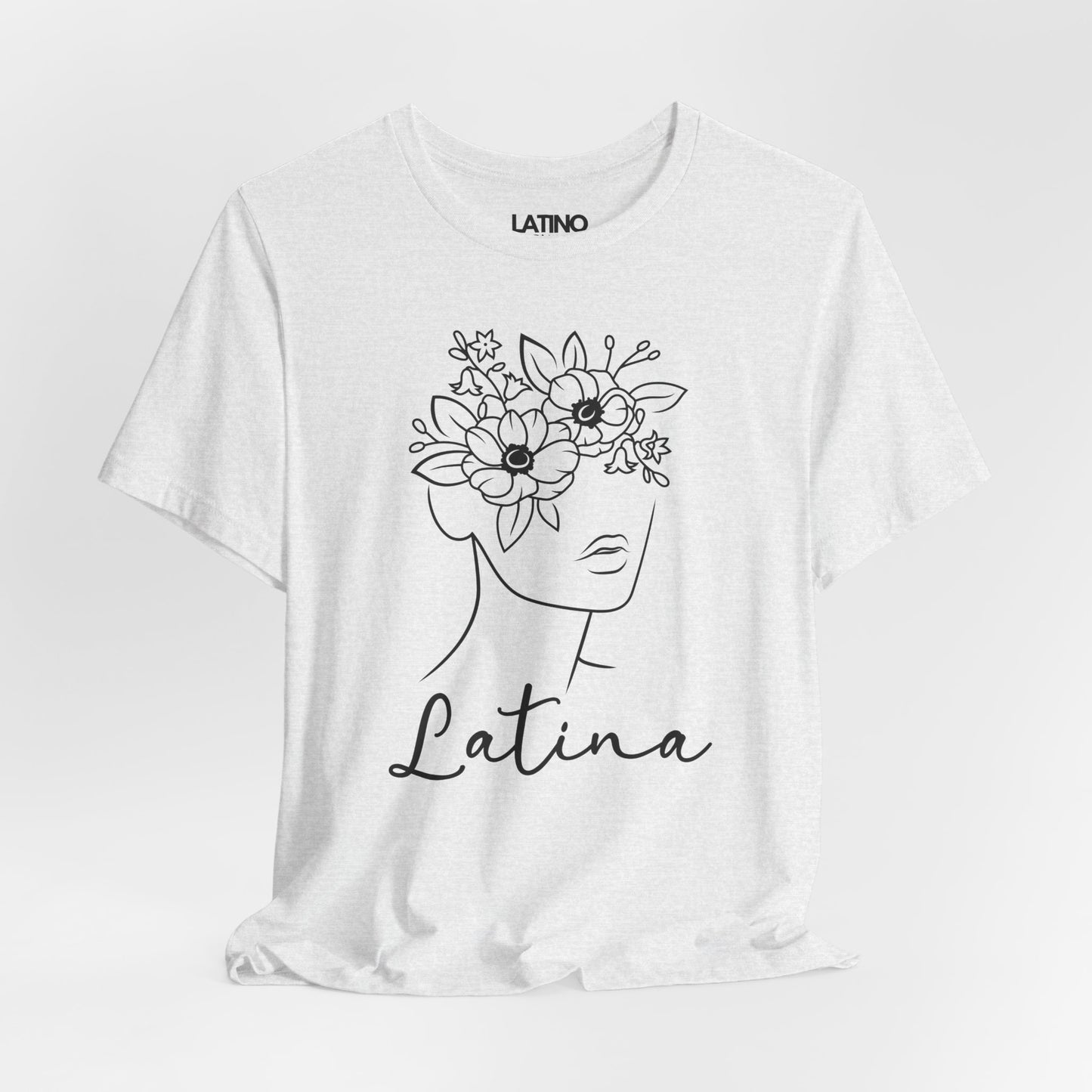 "Latina Flowers" Heather T-Shirt
