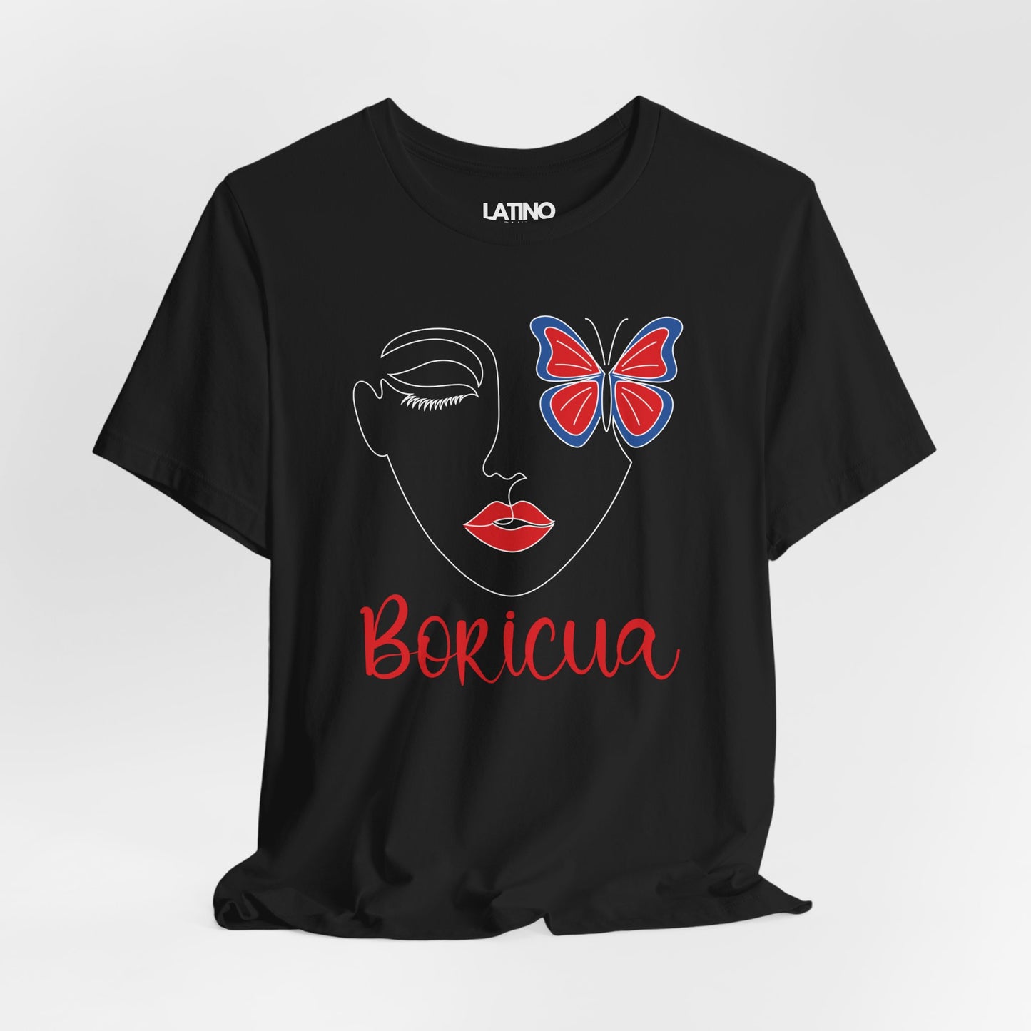 "Butterfly Boricua Face" T-Shirt