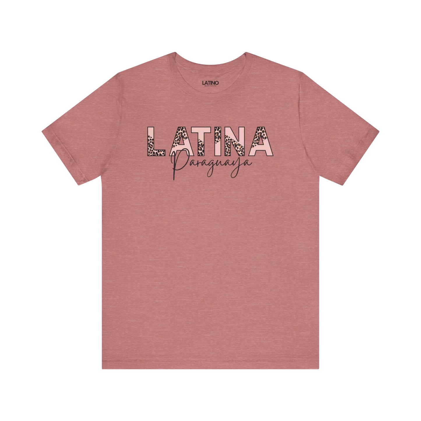 "Latina Paraguya Leopard Print" T-Shirt