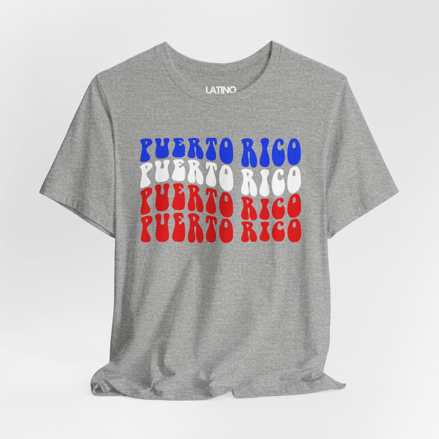 "Puerto Rico Retro Font" T-Shirt