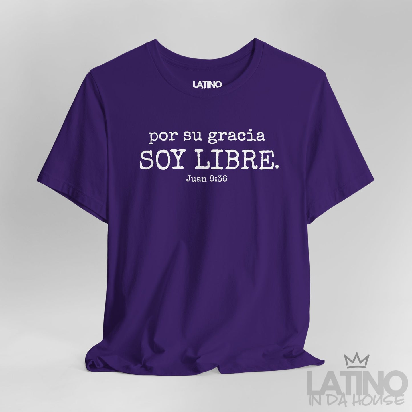 “Por Su Gracia Soy Libre” Faith T-Shirt