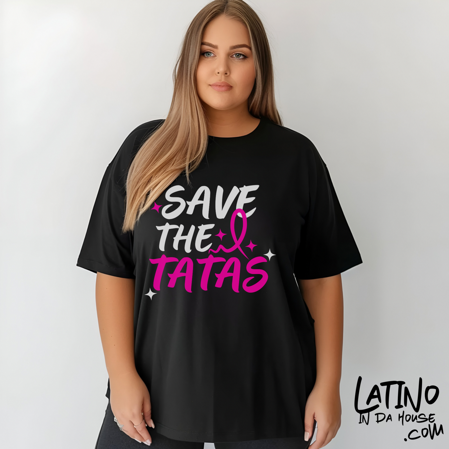 "Save the Tatas" Breast Cancer Awareness T-Shirt