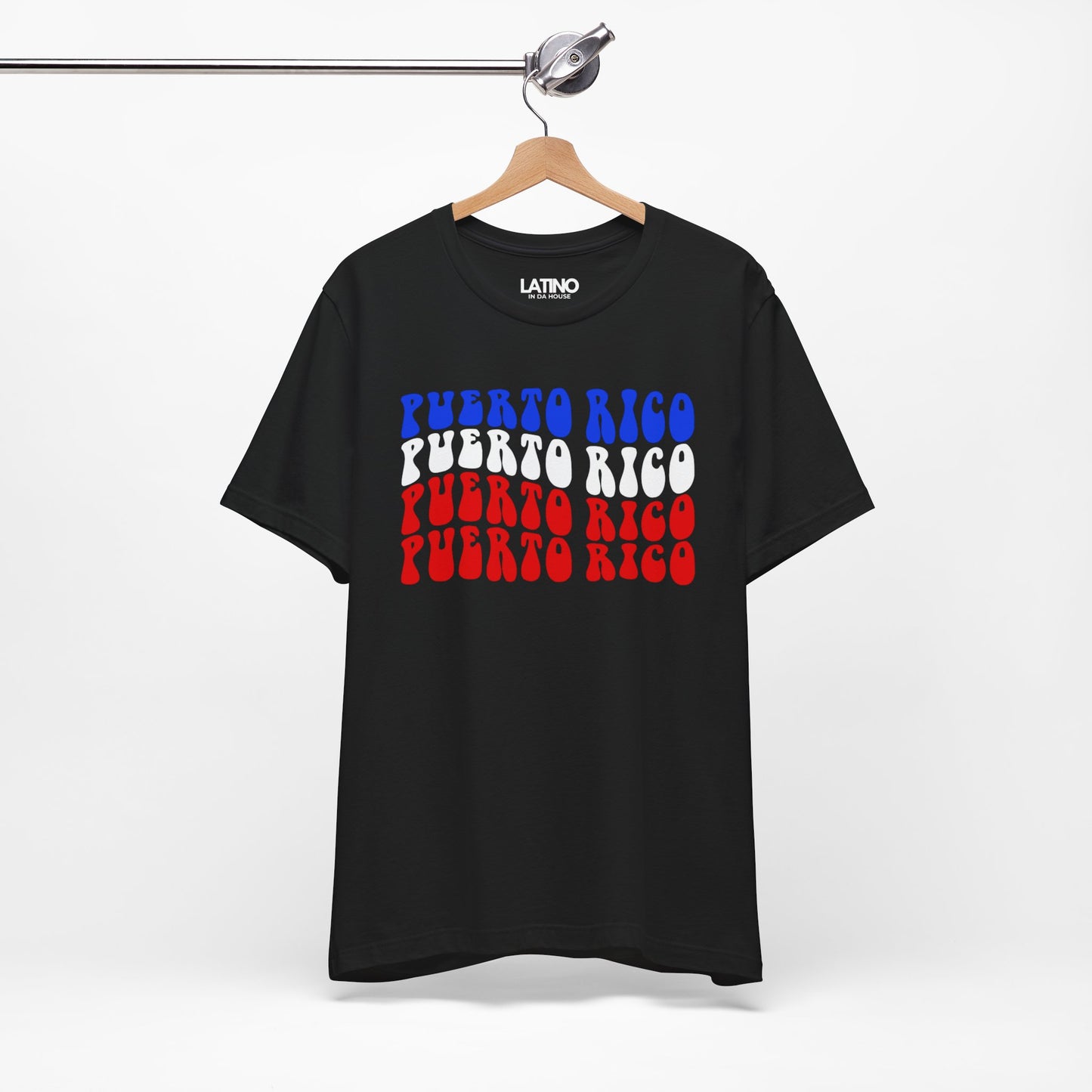 "Puerto Rico Retro Font" T-Shirt