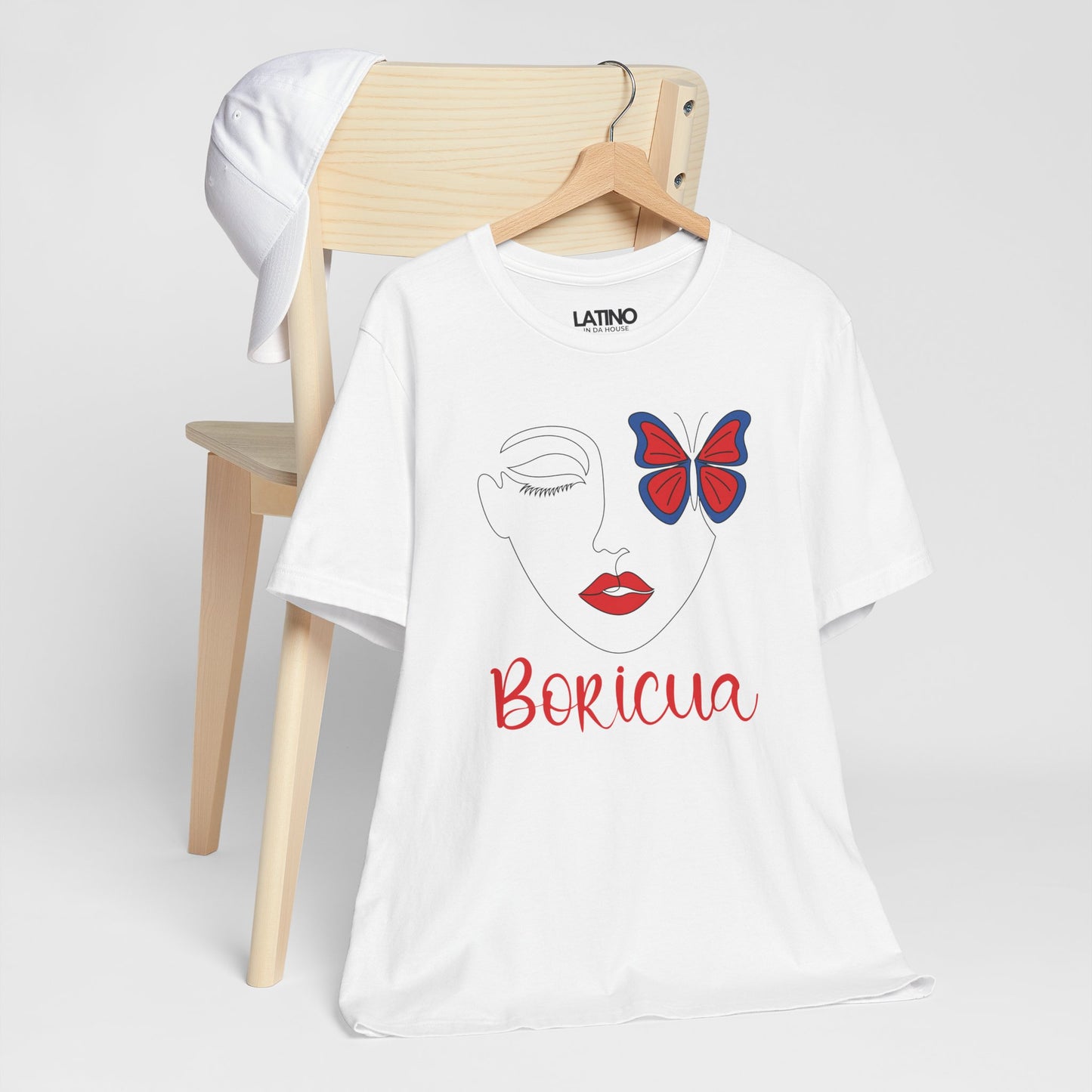 "Butterfly Boricua Face" T-Shirt