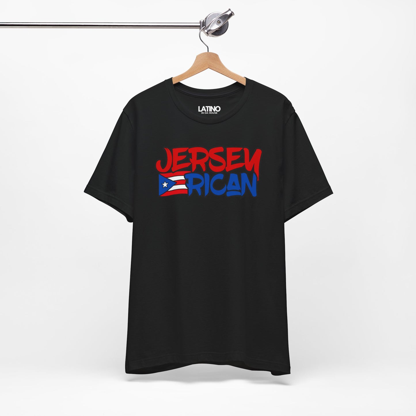 "Jersey Rican" Puerto Rico Flag T-Shirt