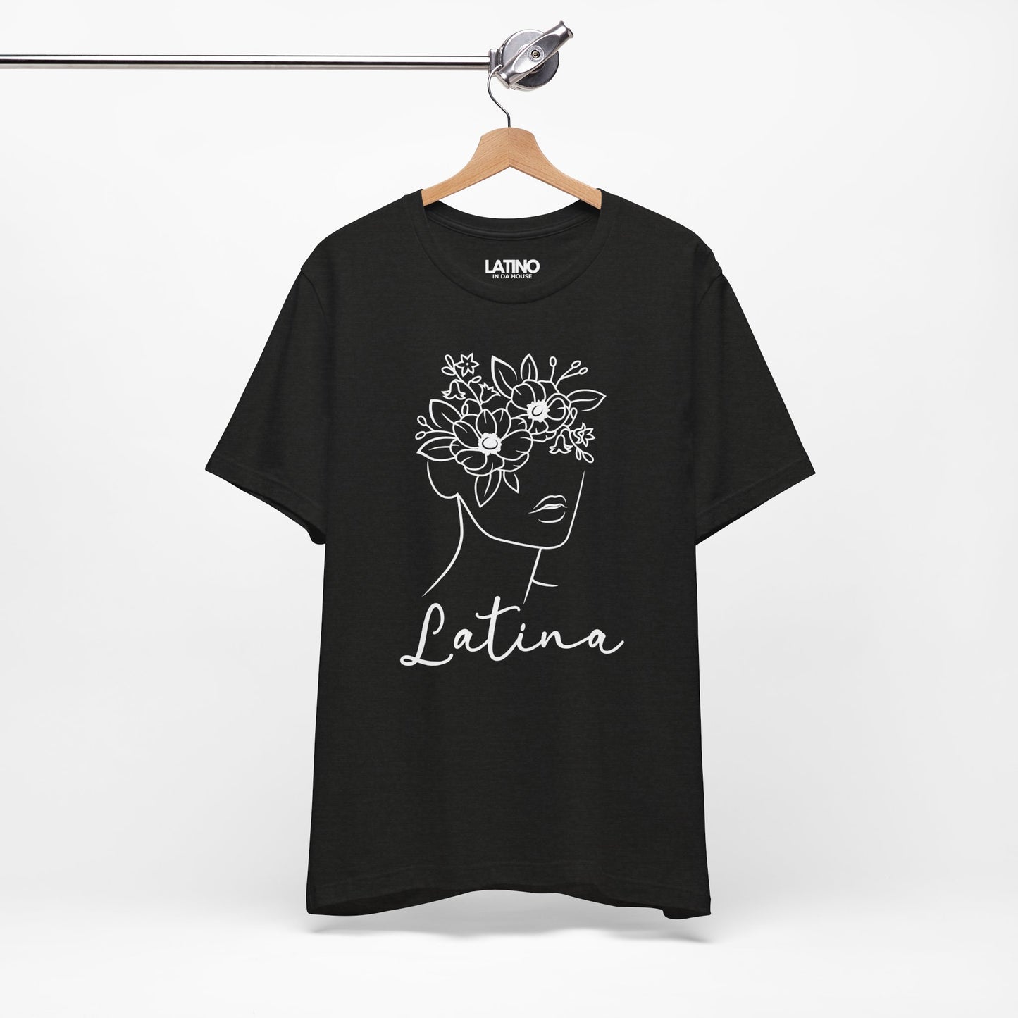 "Latina Flowers" Heather T-Shirt