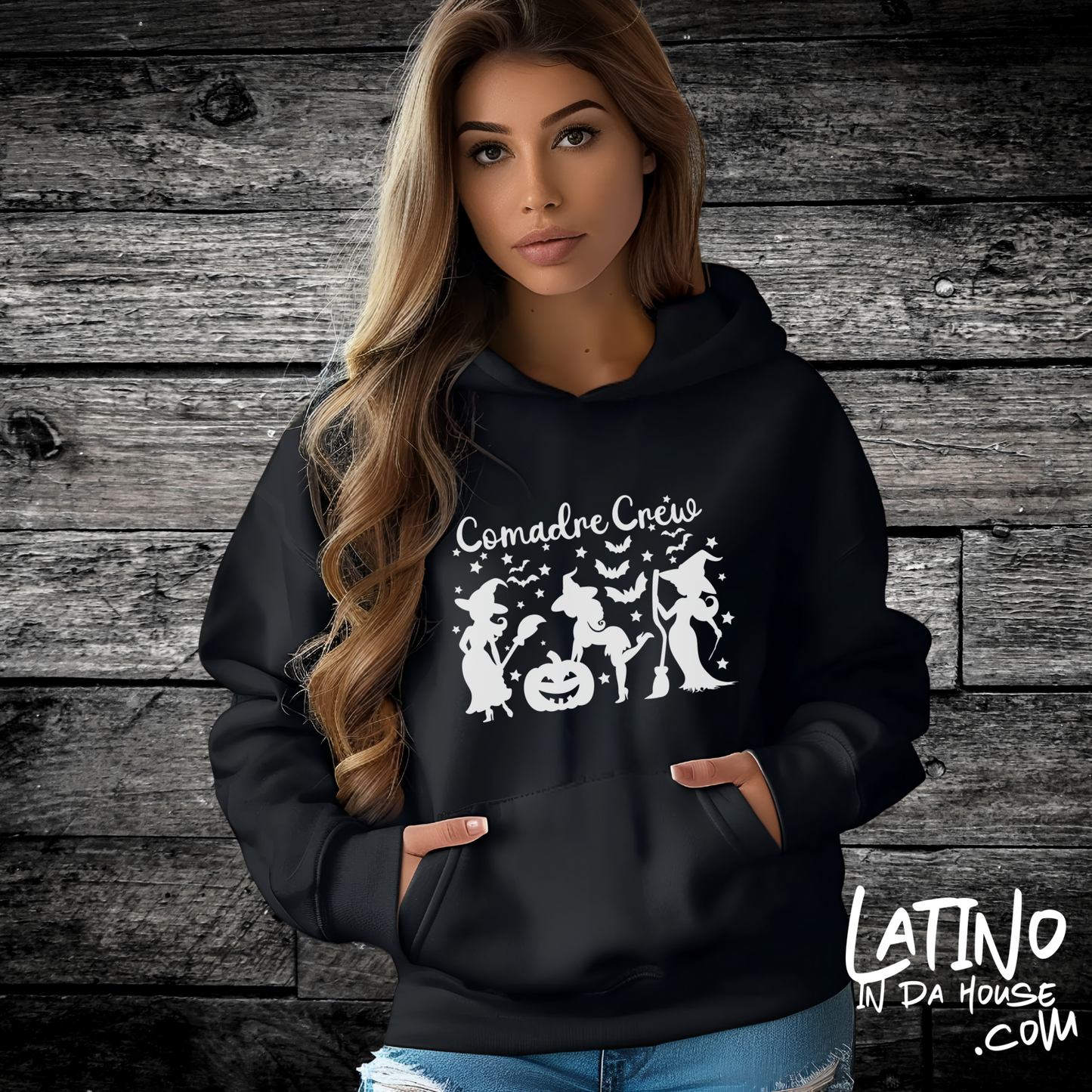 "Comadre Crew" Witchy Hoodie