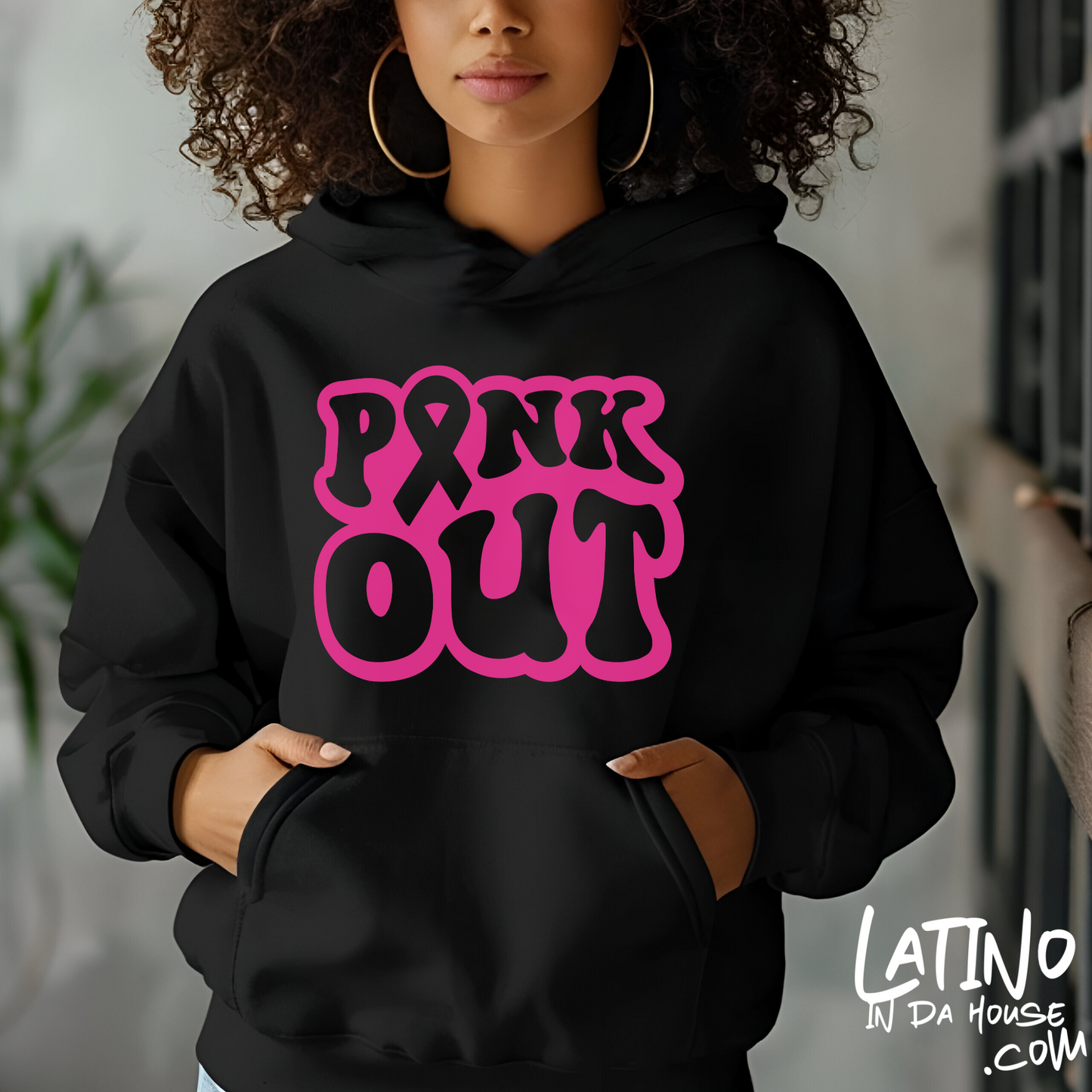 "Pink Out" Breast Cancer Awareness Hoodie