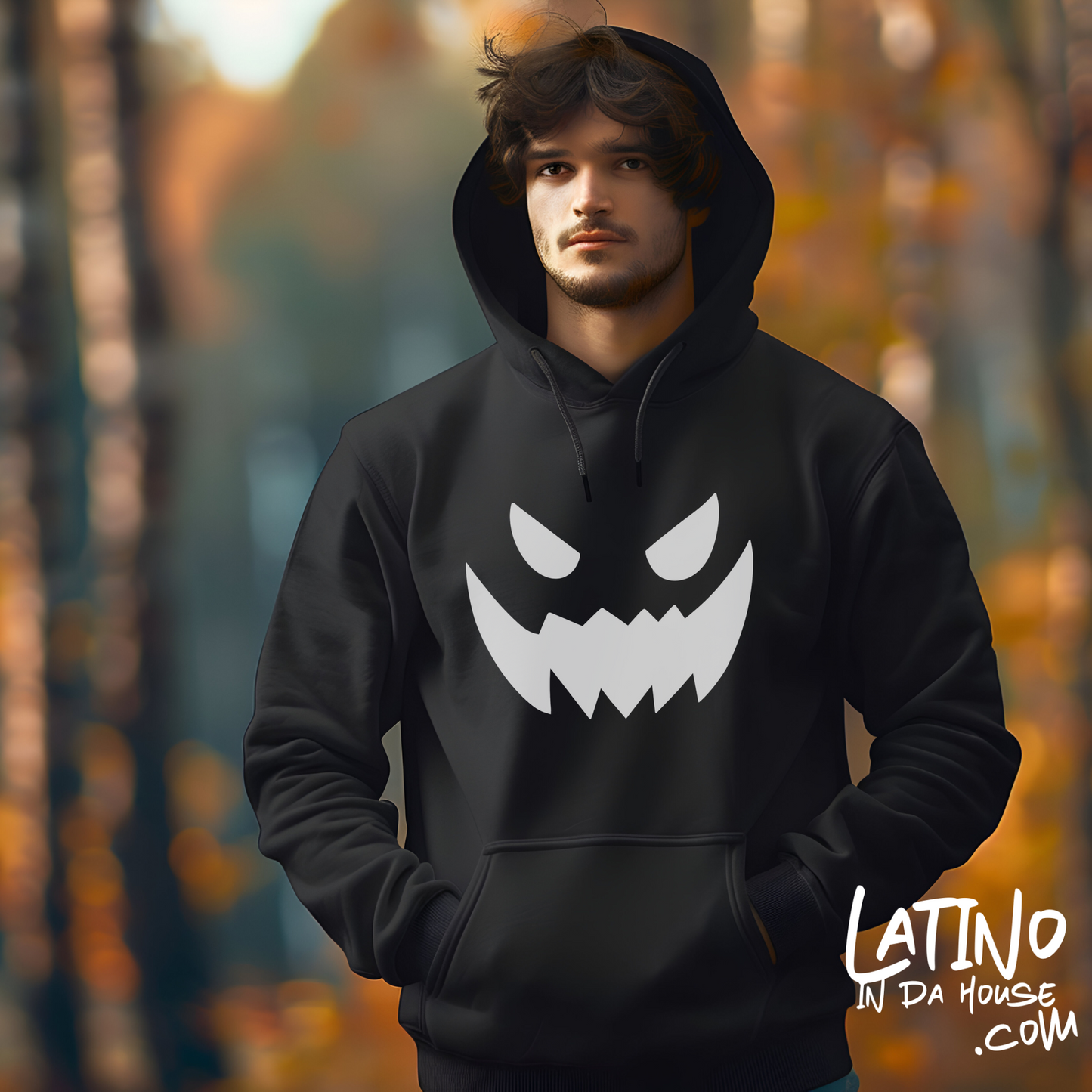 "Evil Grin Pumpkin" Hoodie