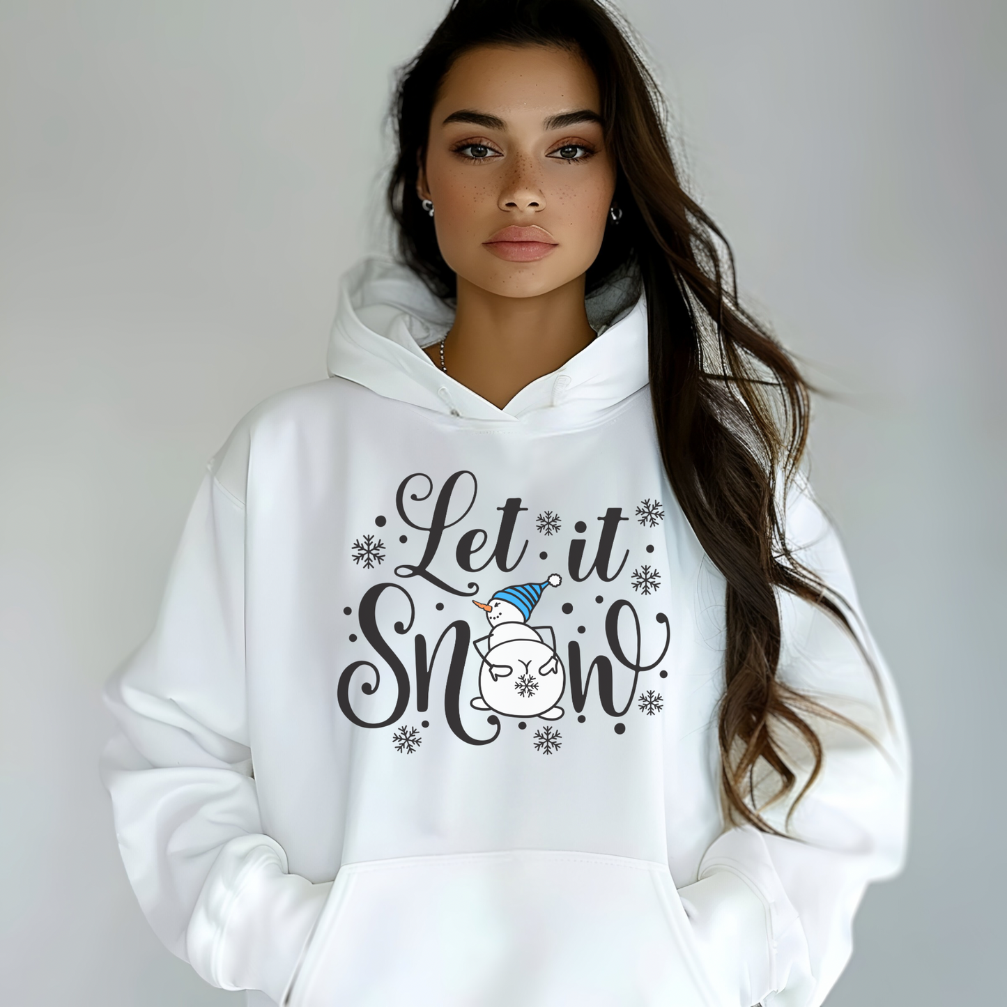 "Let It Snow" Holiday Hoodie