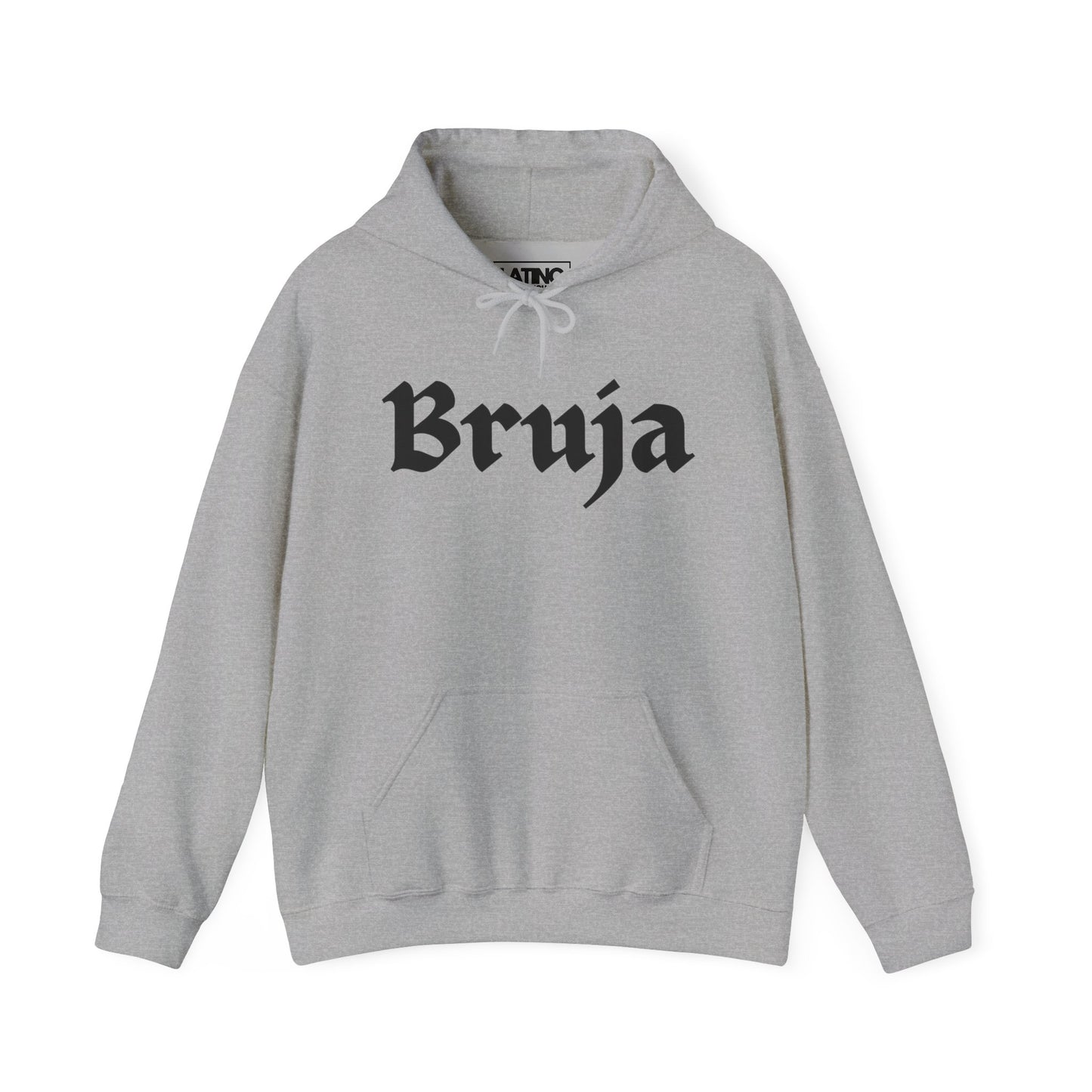"Bruja" Gothic Script Hoodie