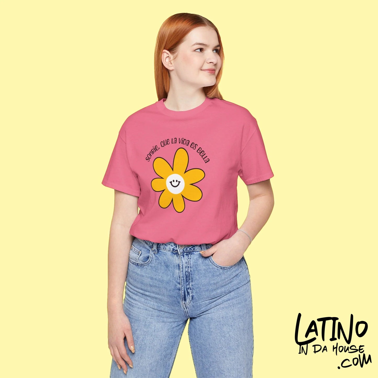 Sonríe Que La Vida Es Bella T-Shirt