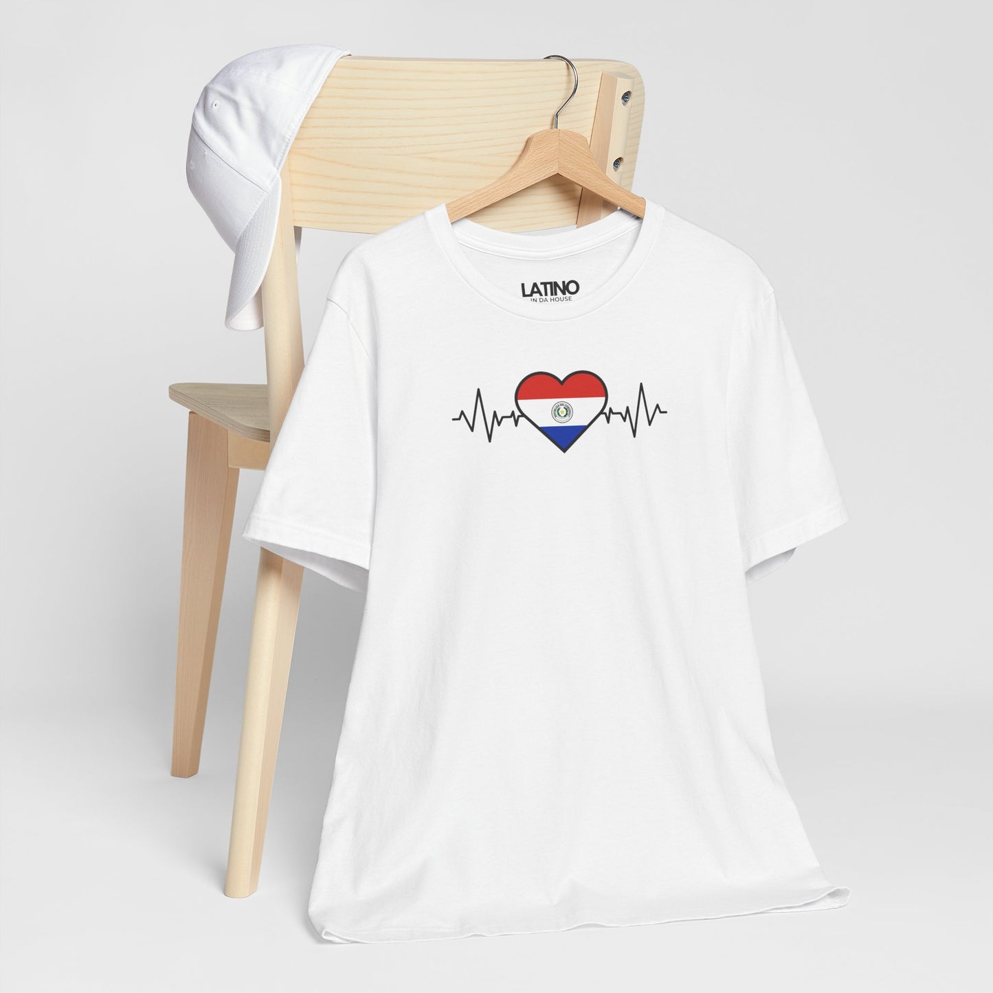 "Paraguay Flag Life-Line" T-Shirt