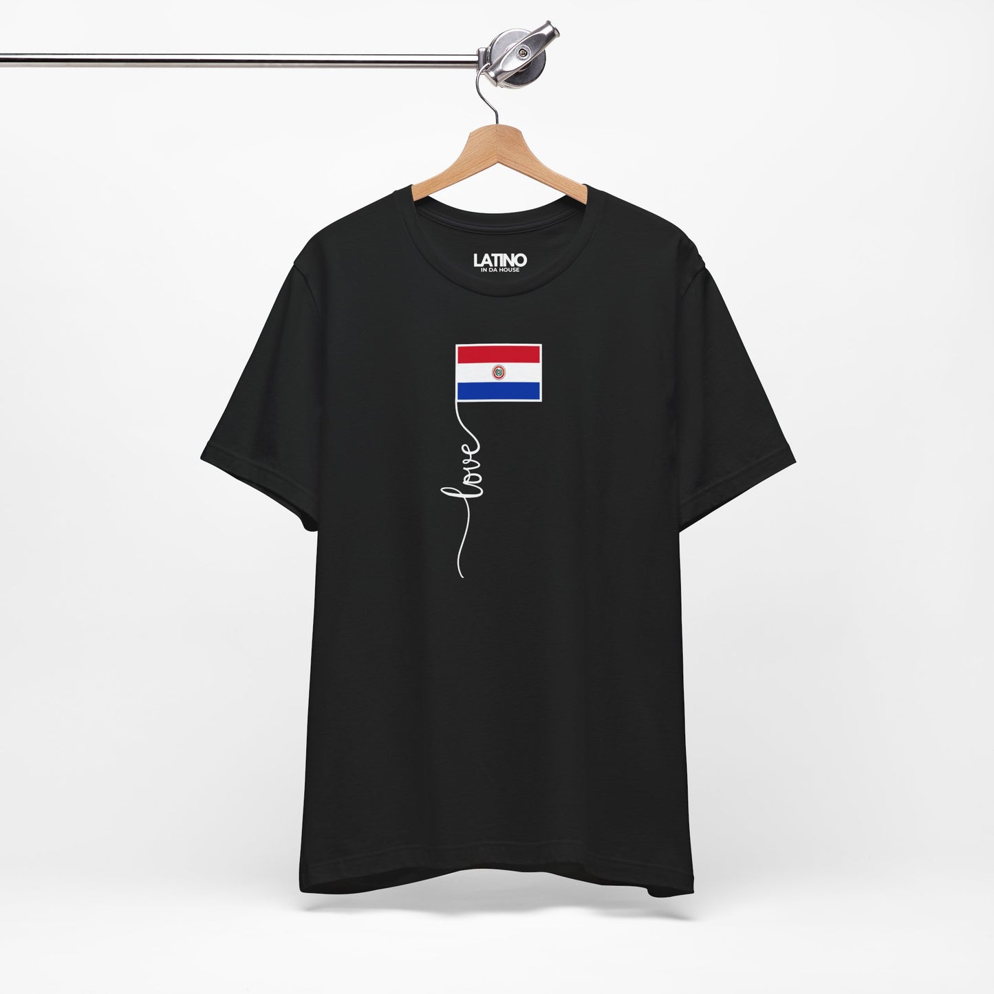 Paraguay Flag Love Script T-Shirt