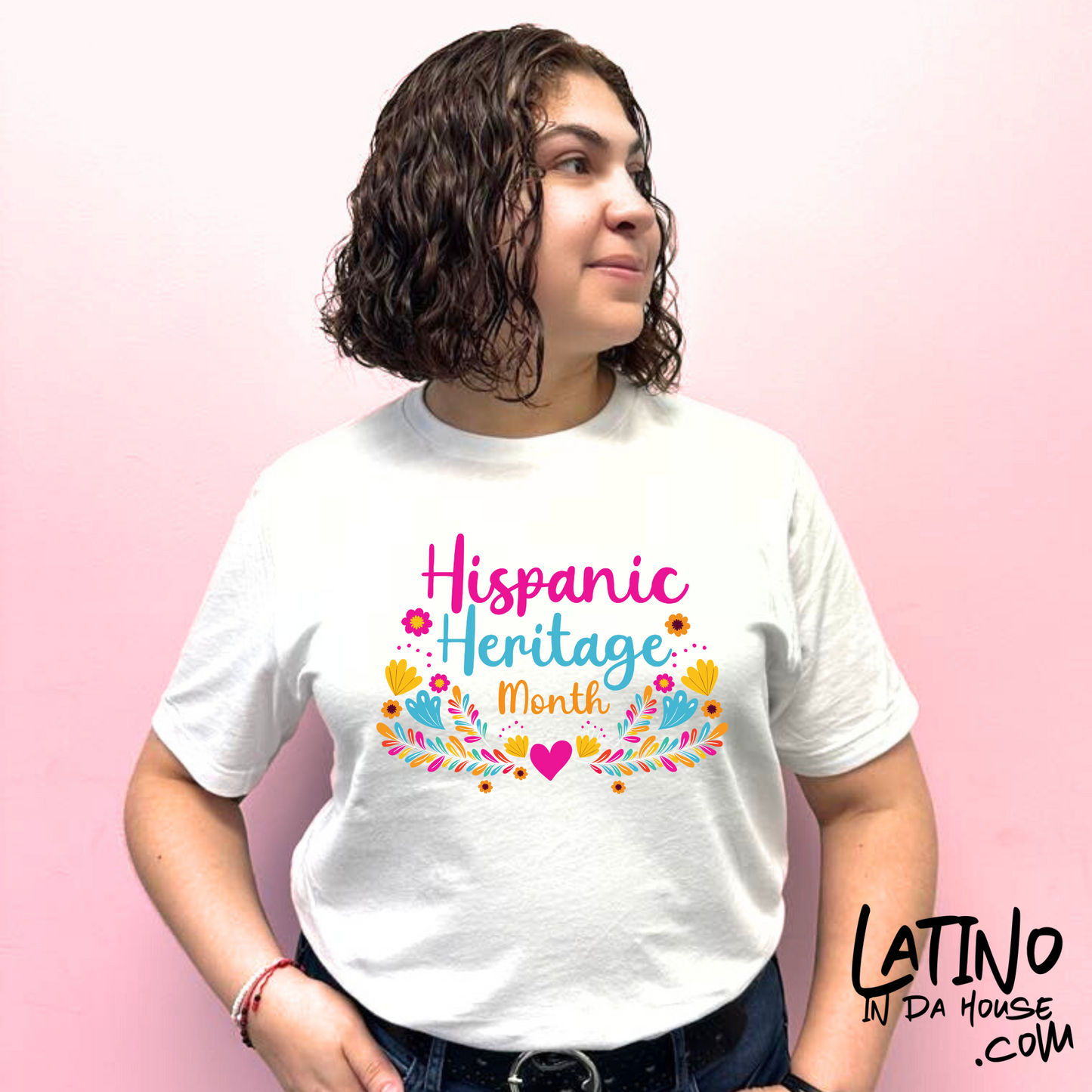 Hispanic Heritage Month Floral T-Shirt