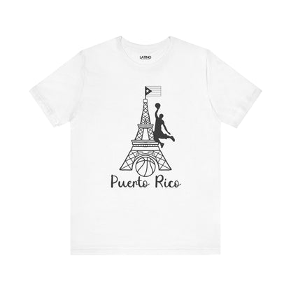 "Puerto Rico Basketball Paris" T-Shirt