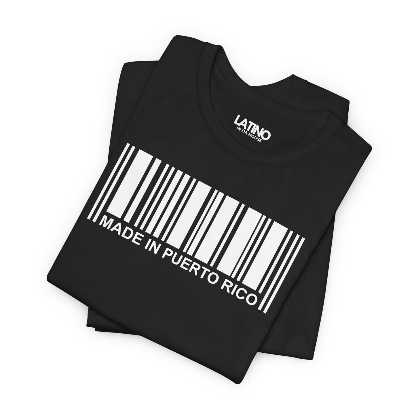 "Made in Puerto Rico” Barcode T-Shirt