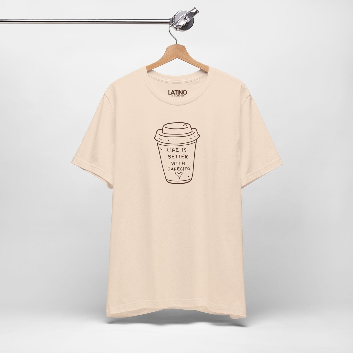 “Life is Better Cafecito” T-Shirt | Café Tee