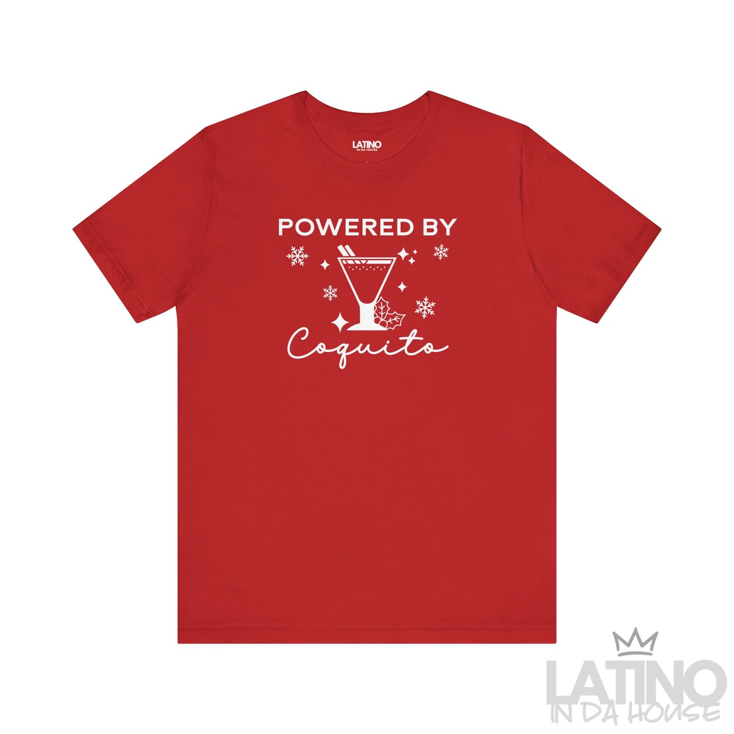 "Powered by Coquito" T-Shirt | Coquito Tee