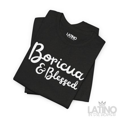 “Boricua & Blessed” T-Shirt | Boricua Tee