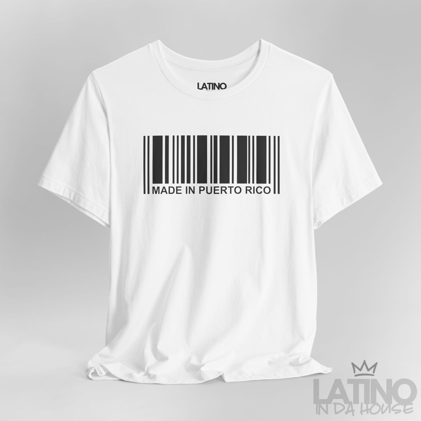 "Made in Puerto Rico” Barcode T-Shirt