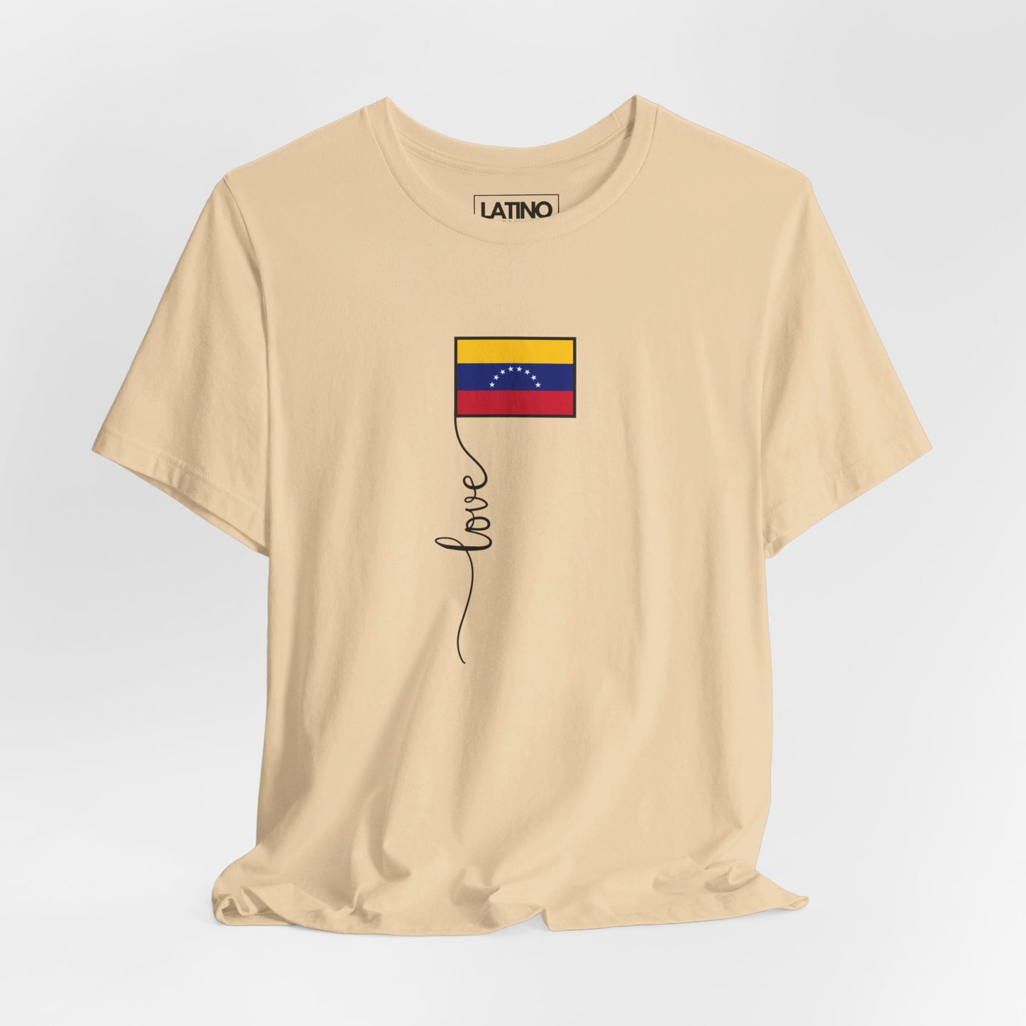 Venezuela Flag Love Script T-Shirt