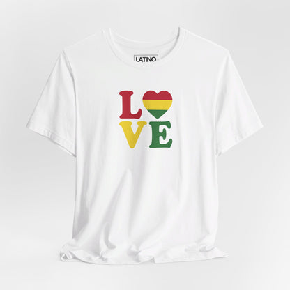 Bolivia Heart Love Pride T-Shirt