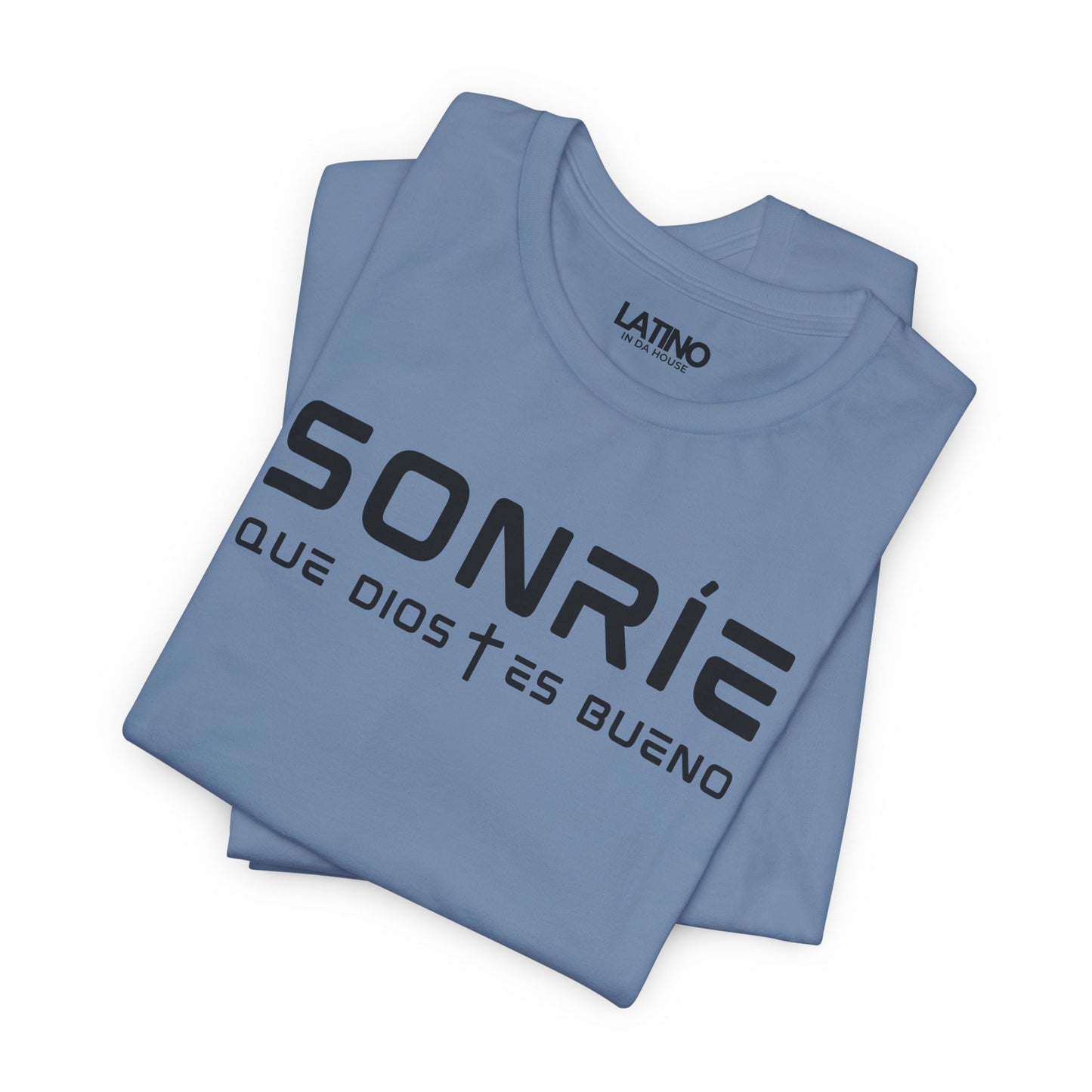 “Sonríe Que Dios Es Bueno” Faith T-Shirt