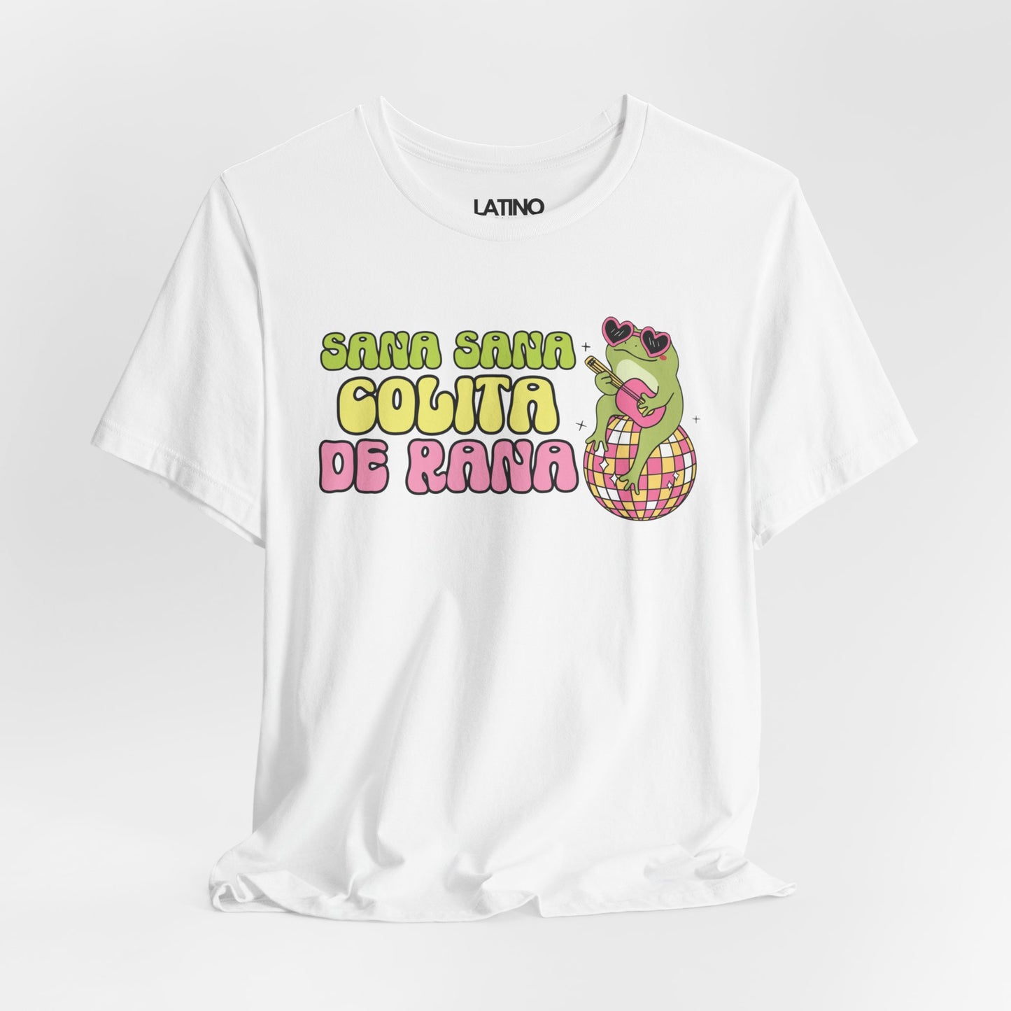 "Sana Sana Colita de Rana Disco Ball" T-Shirt