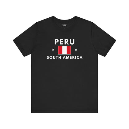 Peru South America Flag T-Shirt