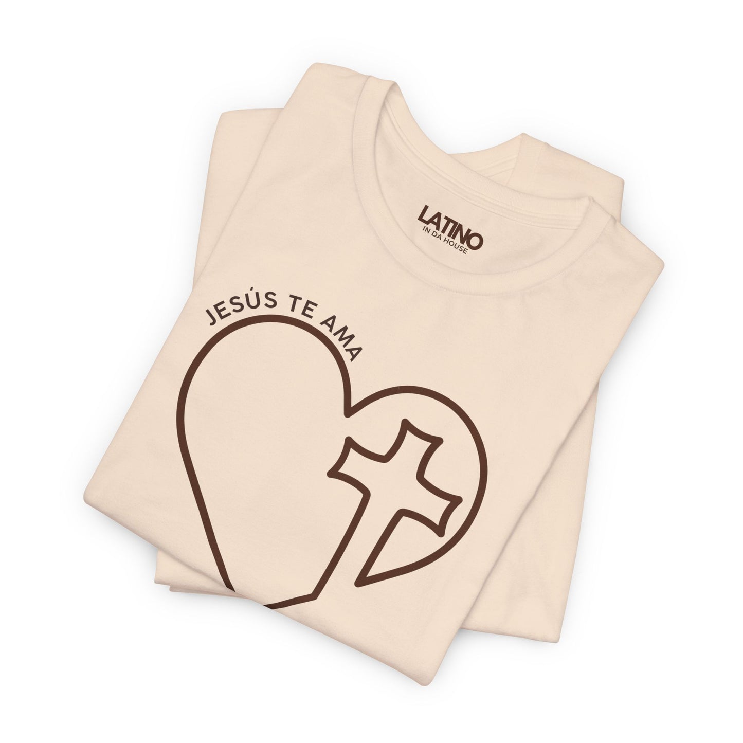 “Jesús Te Ama” T-Shirt | Cross Faith Tee