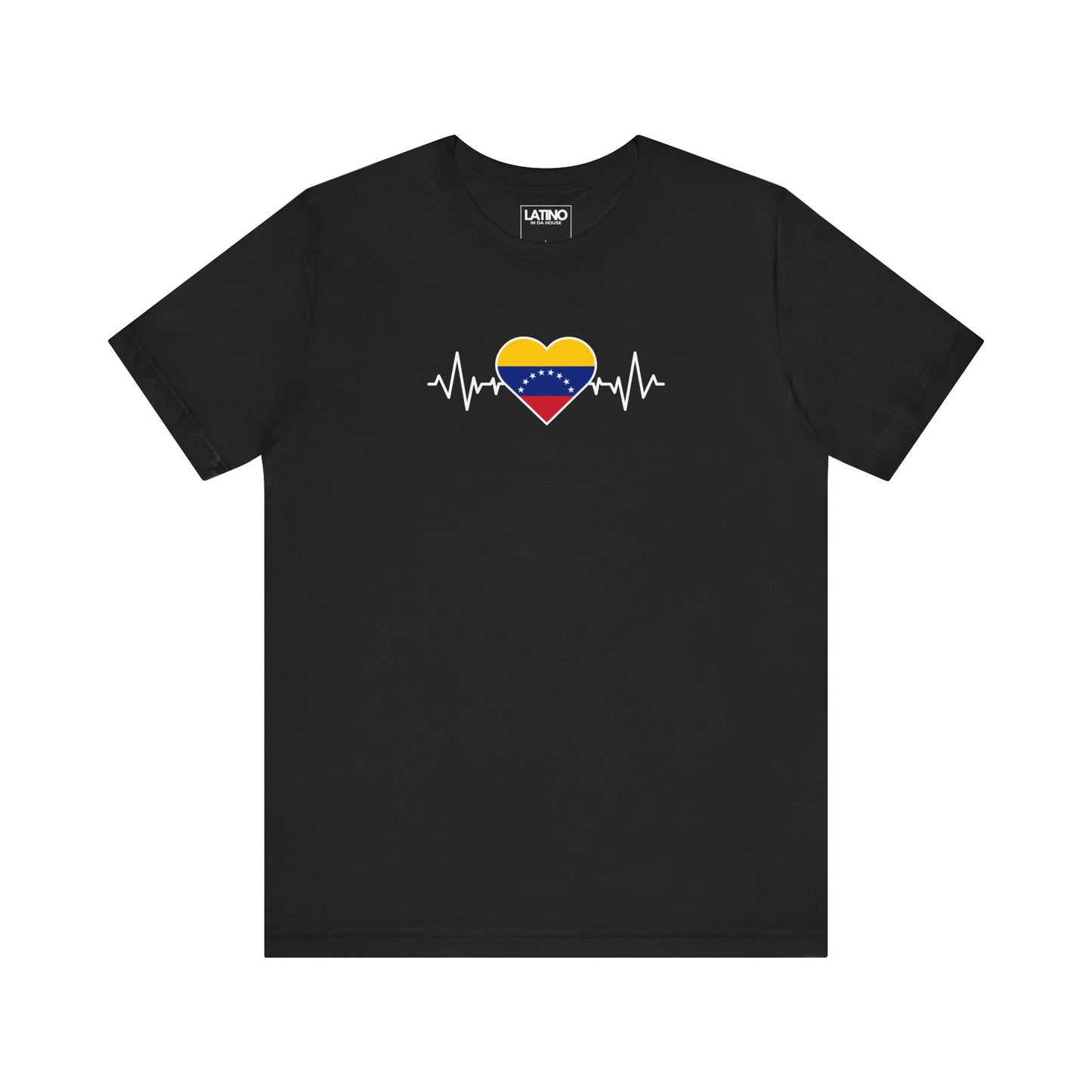 Venezuela Heart Flag Life-line T-Shirt