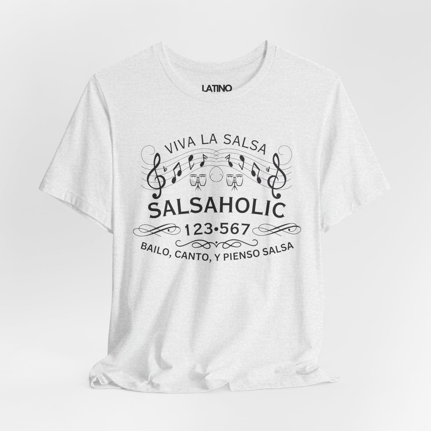 "Salsaholic" Heather T-Shirt Collection