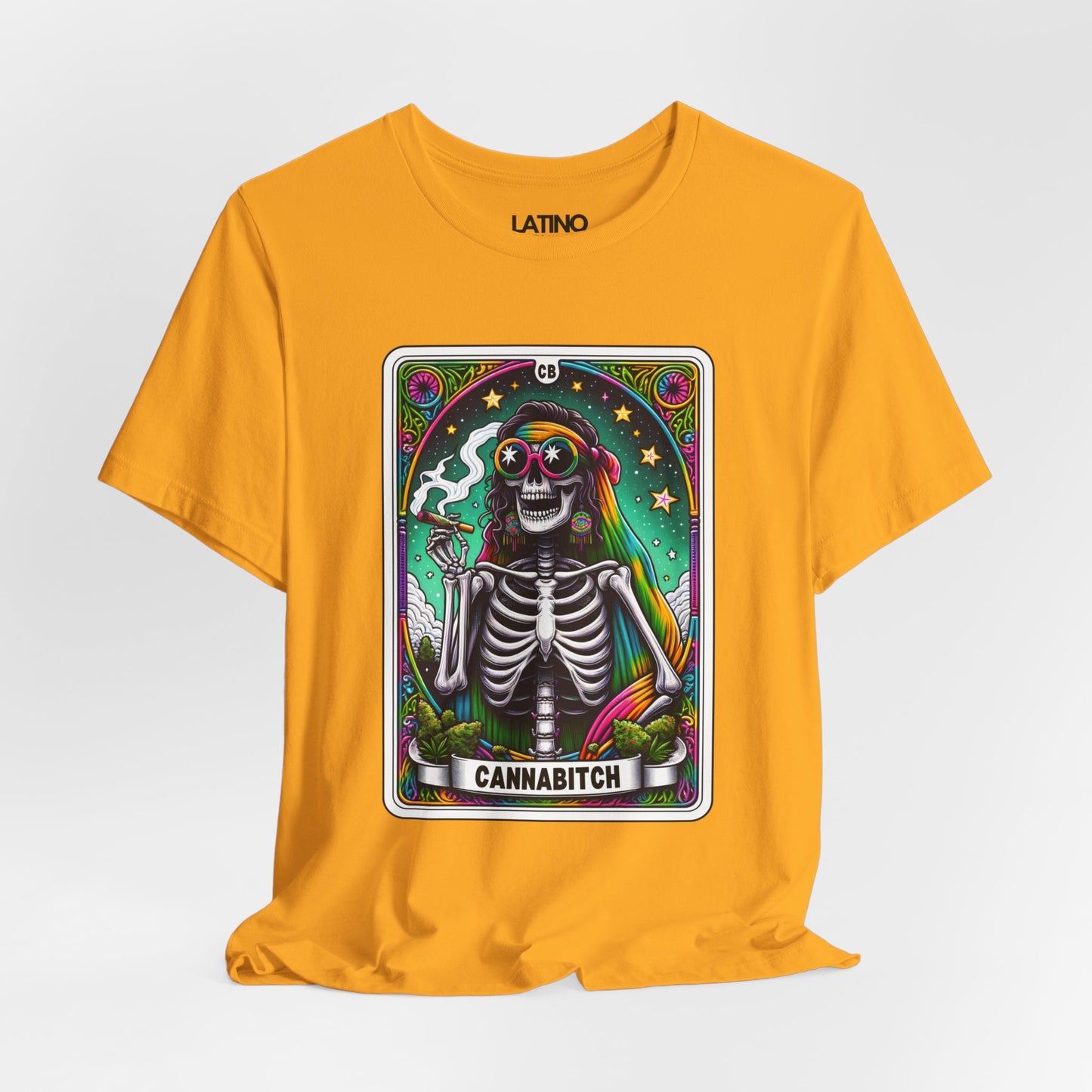 "Cannabitch Tarot Card" T-Shirt