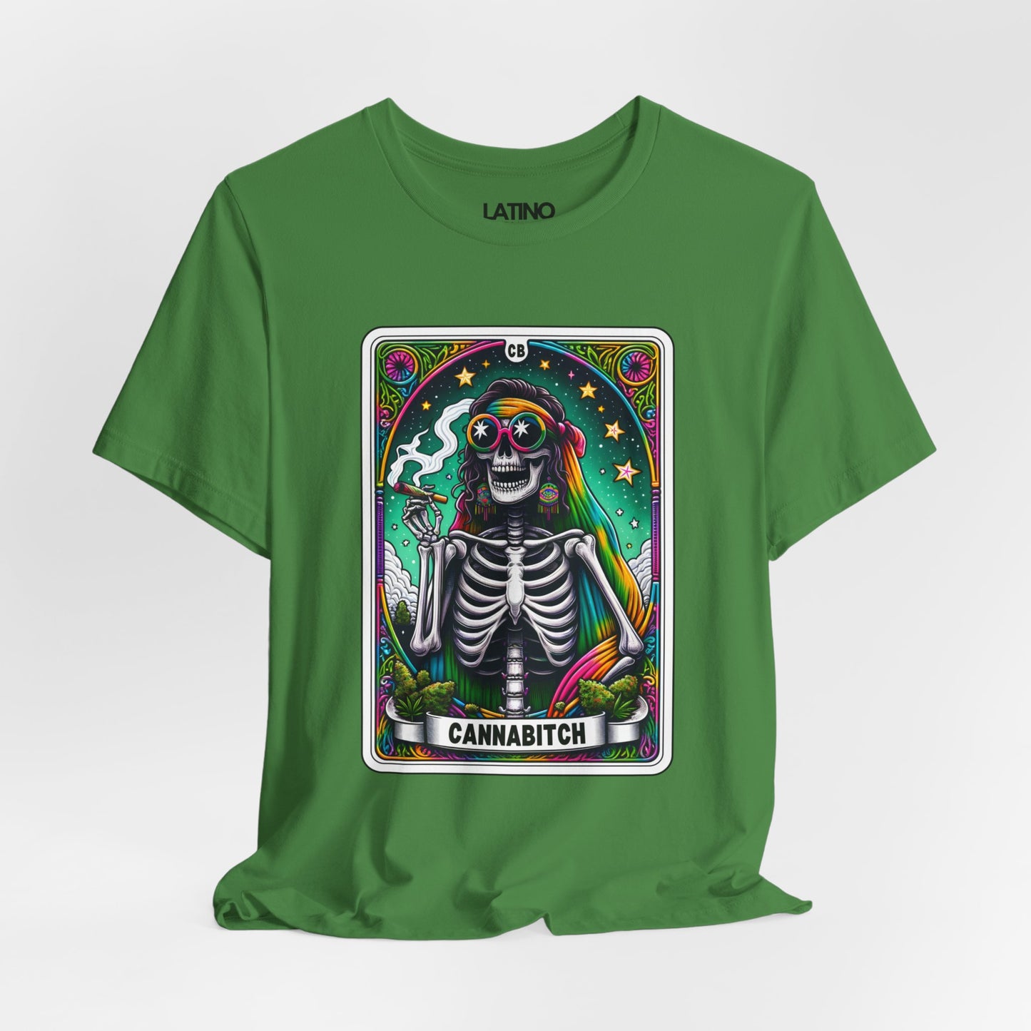 "Cannabitch Tarot Card" T-Shirt