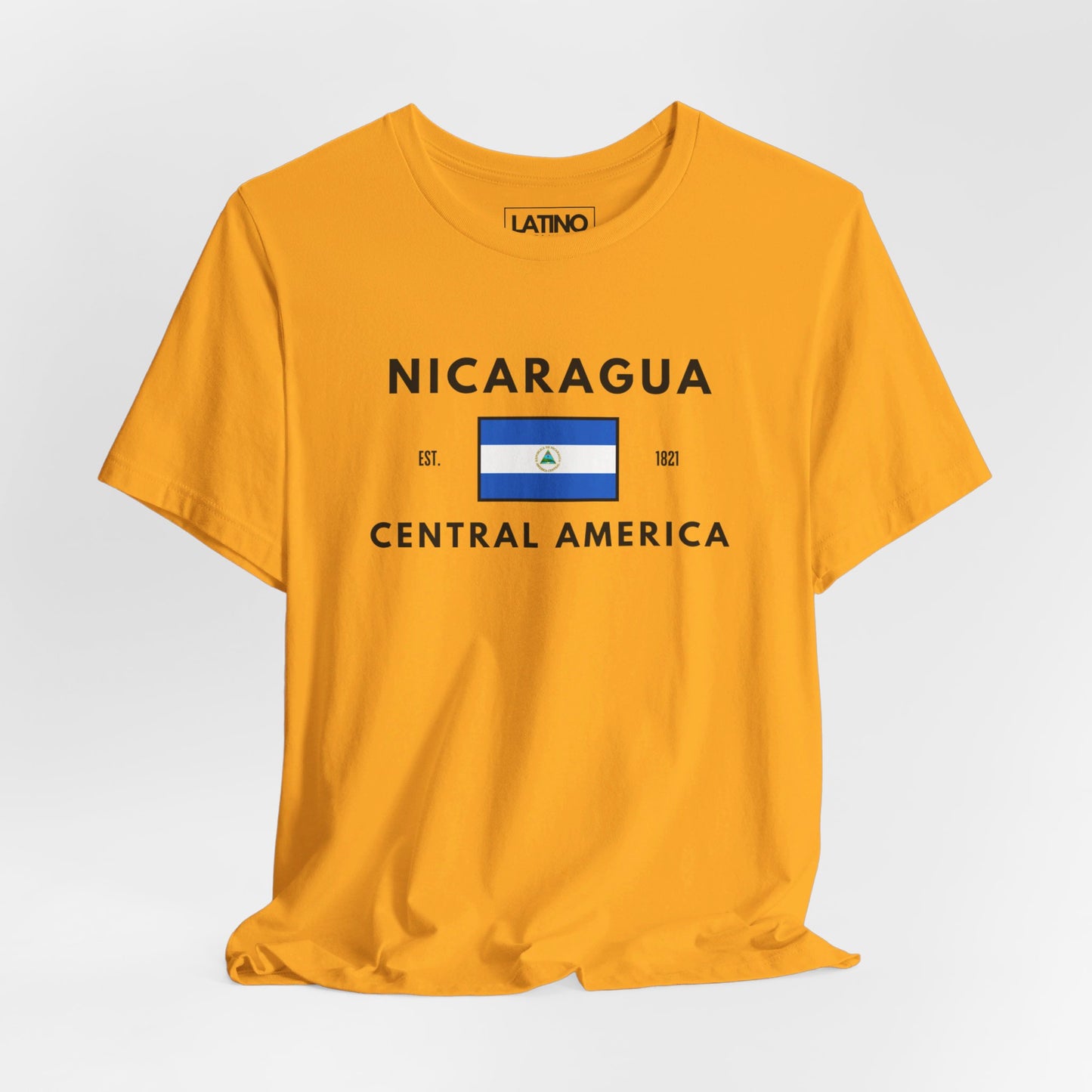 Nicaragua Central America Flag T-Shirt